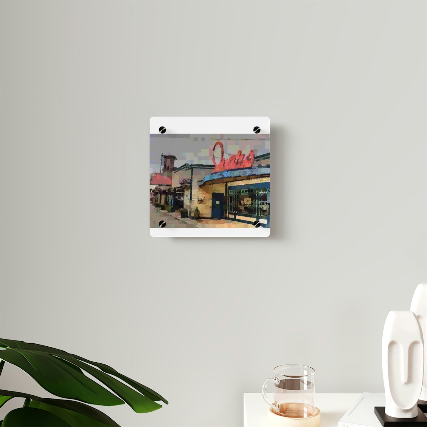 Acrylic Wall Art Panels ...  In-A-Hurry & Stressed? ... Remember: Keep "Clam" ... Clam_Happy ...  'Ivars: Seattle Waterfront' ... Personal Archives ... Original Works ...