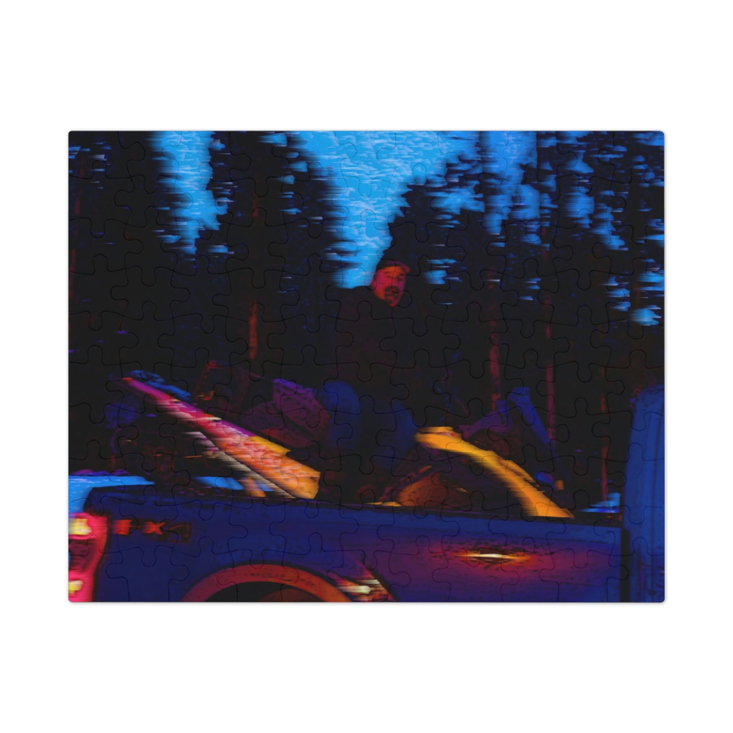 Jigsaw Puzzle (30, 110, 252, 500,1000-Piece) ... Two Modes Of Winter Transportation ... "Which One To Drive Next?" ... Choices-Choices-Choices ... Circa 4Jan23 ... Original Works ...