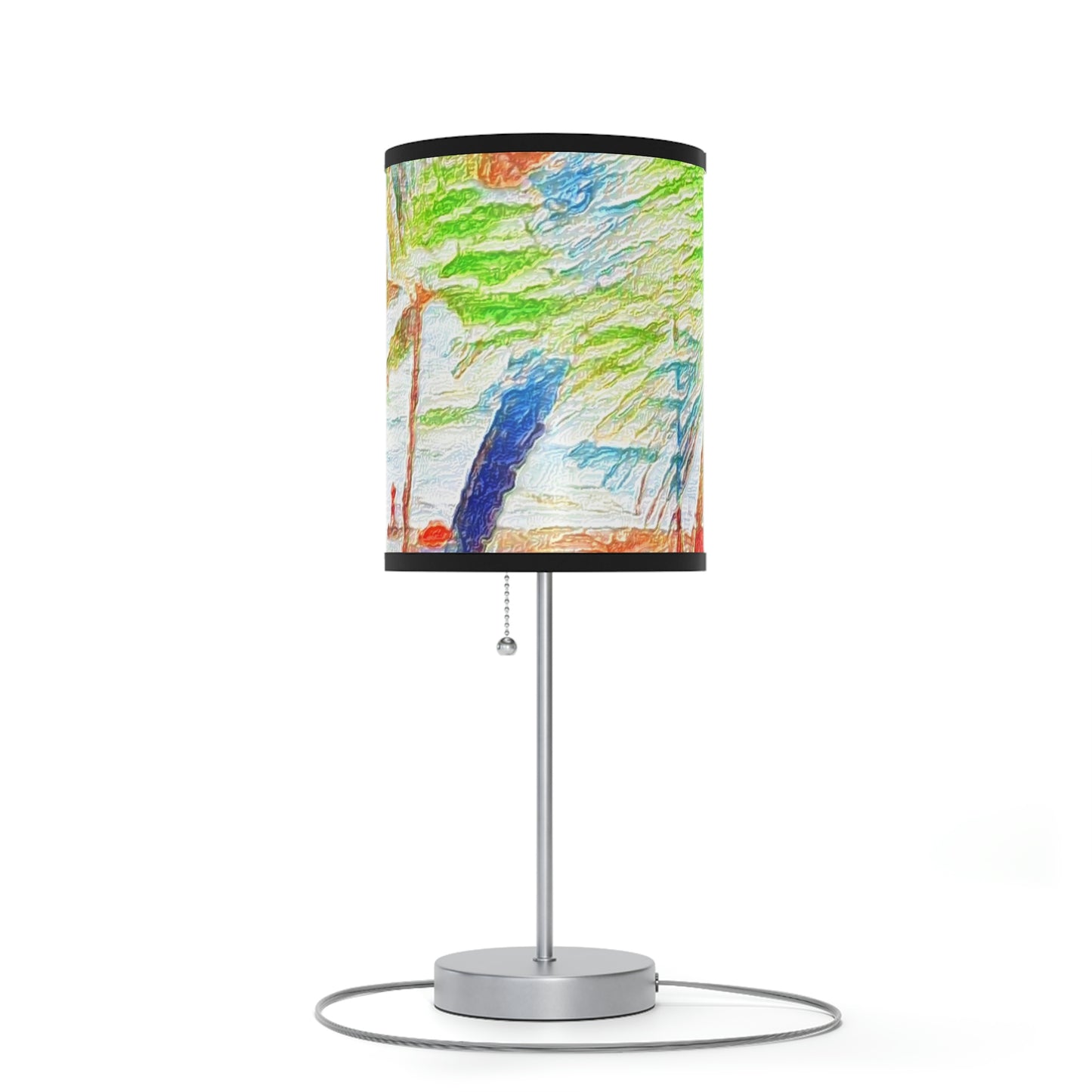 Lamp on a Stand, US|CA plug ... "The Royal Hawai'ian: Waikiki Beach_Beach" ... Honolulu, HI ... Ocotber 2014 (Halloween) ... Original Works ...