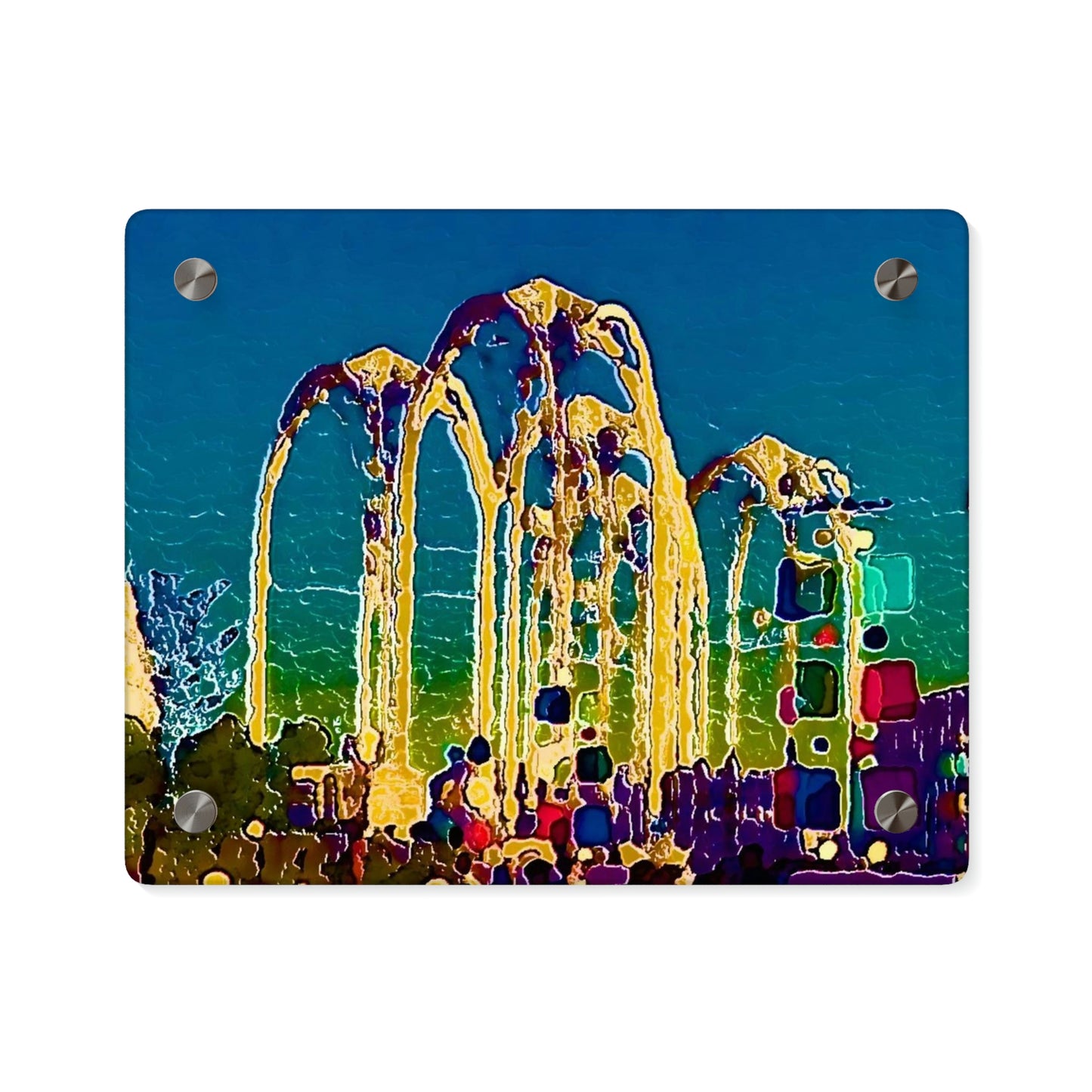 Acrylic Wall Art Panels ... "Arches 'Like-No-Other' ... " Seattle World's Fair: 1962. A Family Original ...