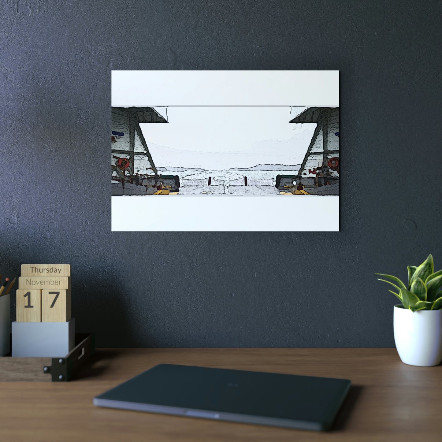 Aluminum Composite Panels ... WADOT: Washington-Department-Of-Transportation: "Anacortes, USA <-> Sydney, BC ... Ferry Crossing" ... Family Archives ... Original Works ...