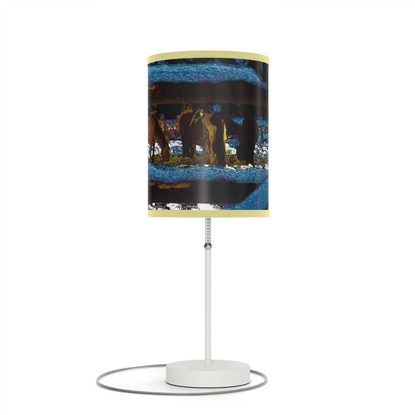 Lamp on a Stand, US|CA plug ...  A Horse ... A Saddle ...  Foraging Through The Snow ...  An_Asses 'Cry' ... Central Idaho, November 2022 ...  Original Works ..