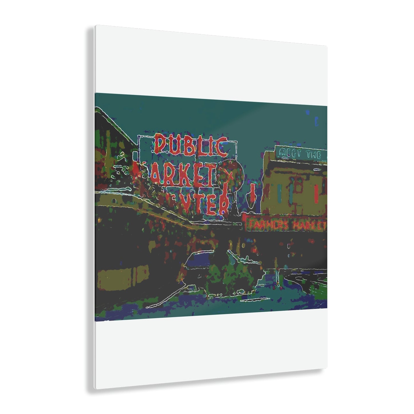 Acrylic Prints ... "Seattle's PPM: Pike-Place-Market" ... I Remember That Day ... The Photo Shoot ... 'It Was Snowing' ... Original Works ...
