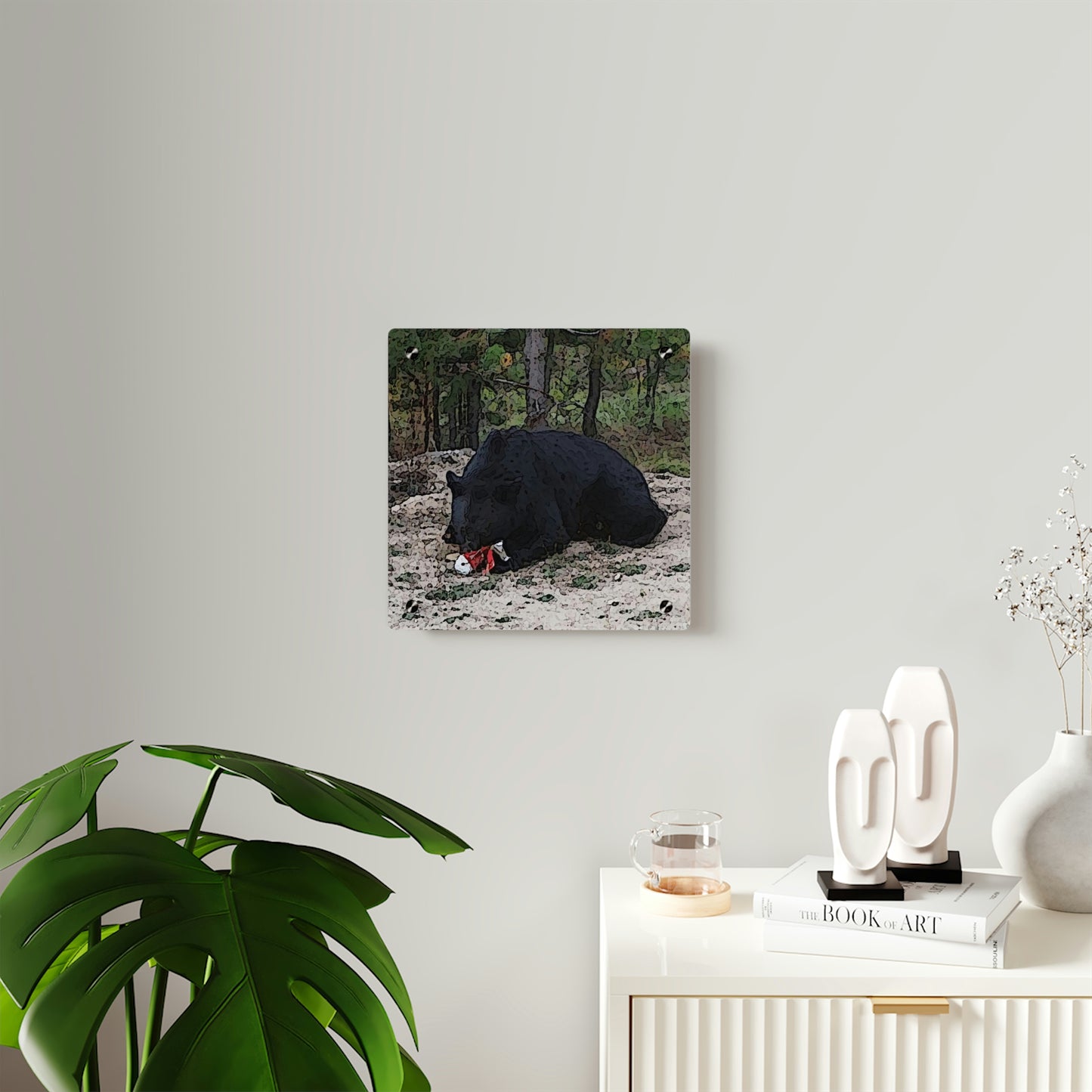 Acrylic Wall Art Panels ... RCY: "Rhett Creek Yogi ... '500 Lbs Of Autumn Season Hunger' ..."  ... September 2022 ... Central Idaho ... Original Works ...