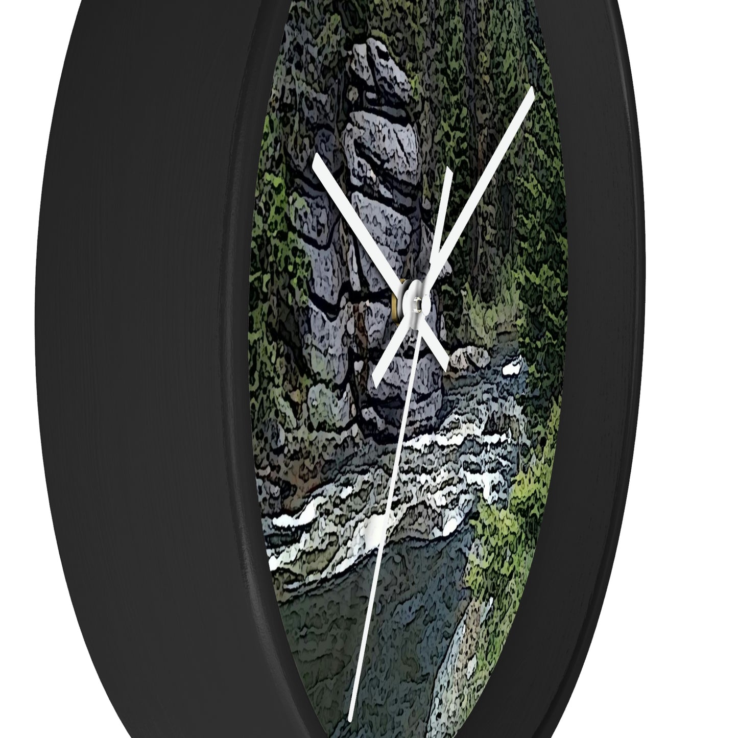 Wall clock ...  "I Am Innocent" ... Tricky-Dick Immortalized ... Nixon Rock: Along The River ... Central Idaho, Summer 2020 ... Original Works ...