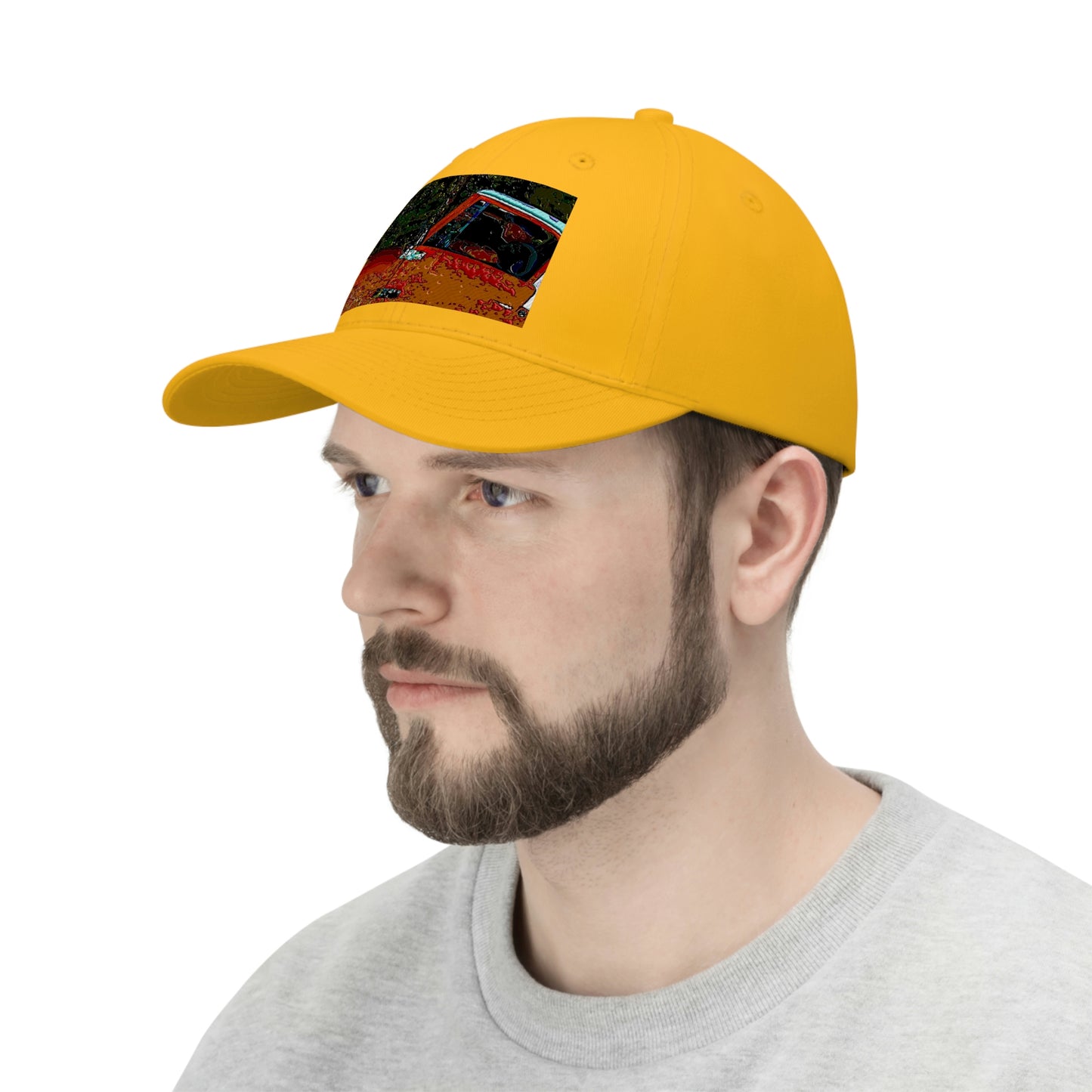 Unisex Twill Hat ... How-To-Drive-Idaho's-Mountain_Roads ... "Like A Professional" ... "Truckin' Like The Doo-Dah-Man" ...
