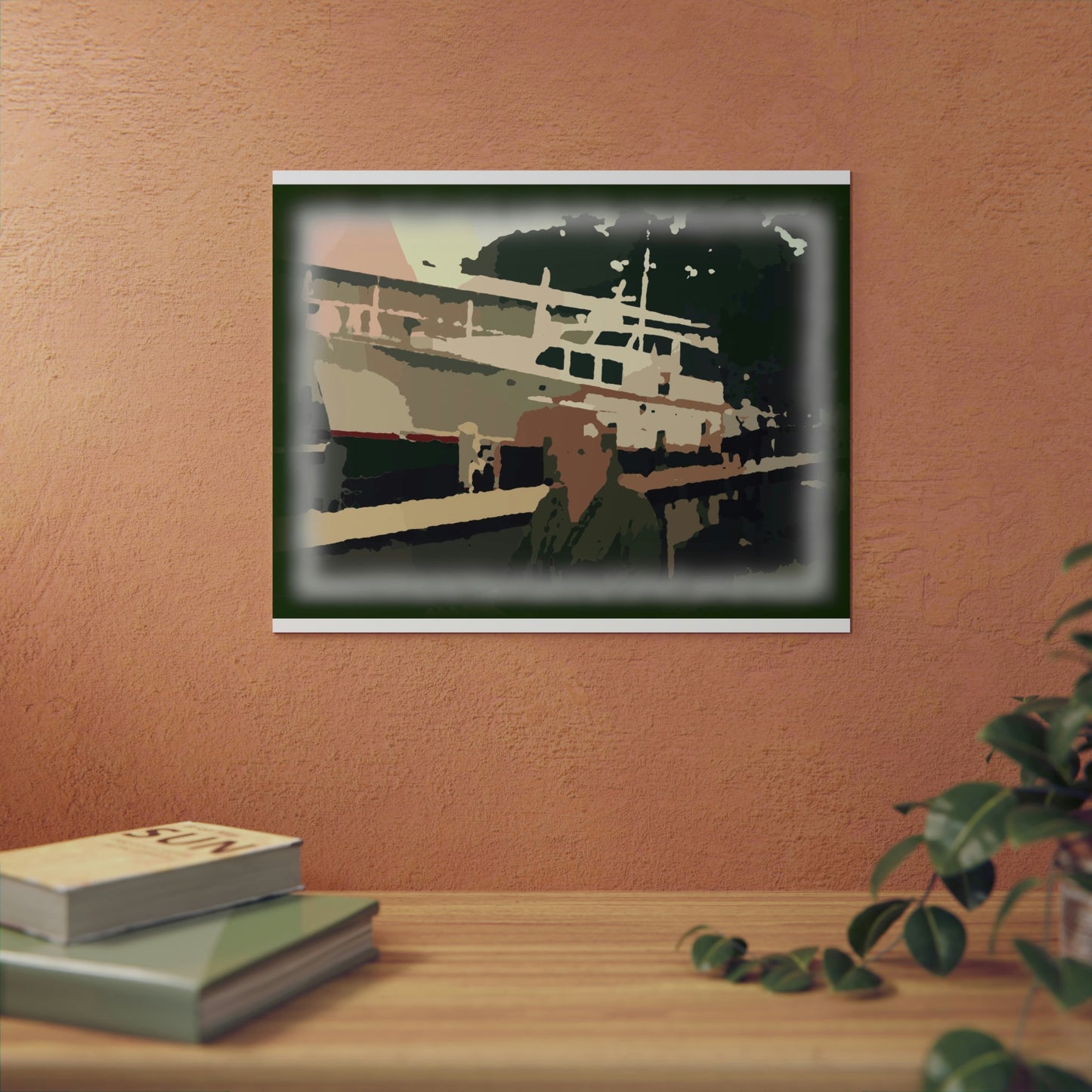 Aluminum Composite Panels ... Classic 1970 Trumpy Wooden Yacht 'On-The-Rails' " ... Circa Autumn 2017 ... Great Bridge, Virginia ... AYB ...