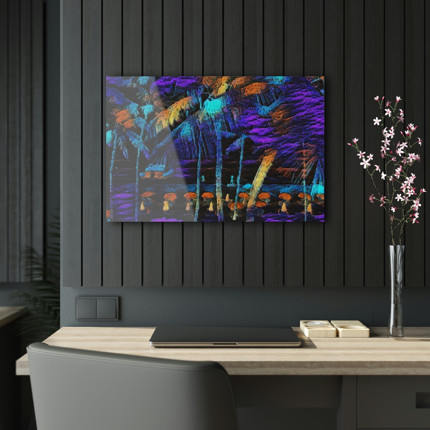 Acrylic Prints ... "The Royal Hawai'ian: Waikiki Beach_Beach" ... Honolulu, HI ... Ocotber 2014 (Halloween) ... Original Works ...