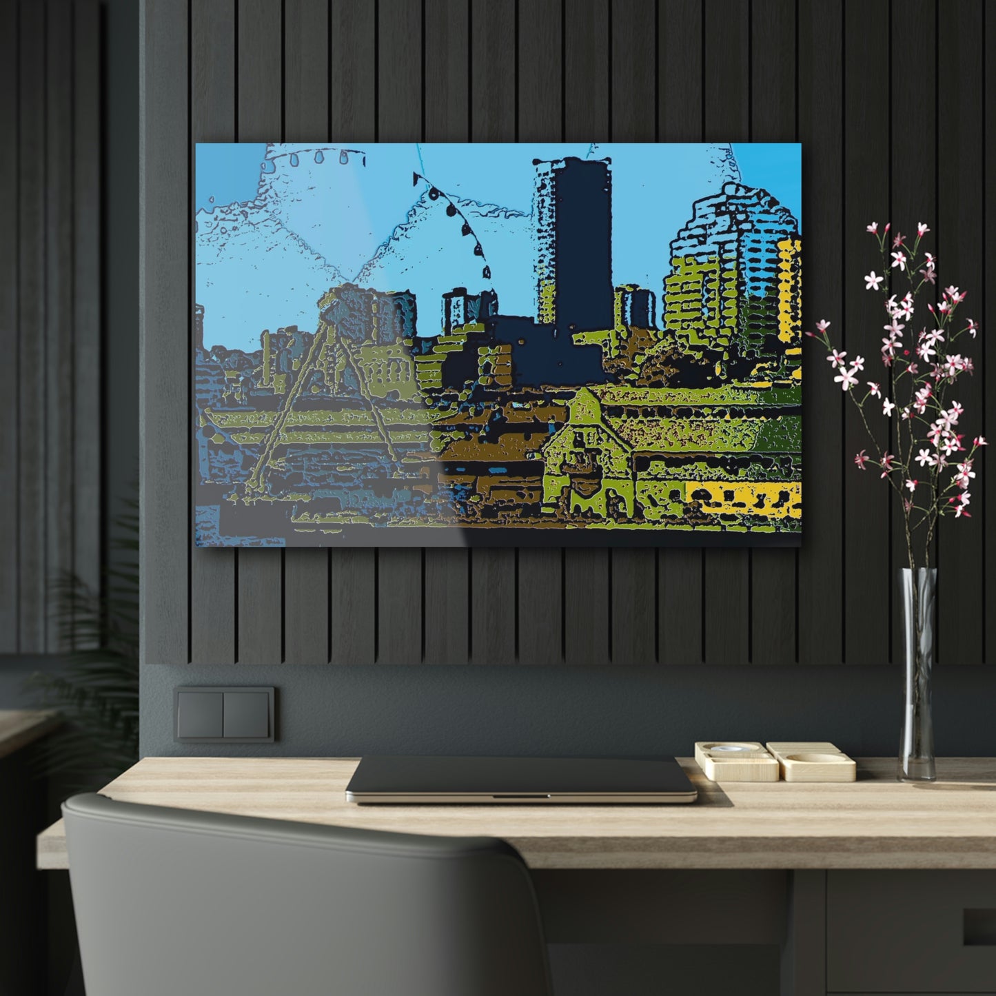 Acrylic Prints ... That Classic Wheel ... 'Seattle's Wheel' ... & An Old Classic Waterside Vendors ...  'Family Archives' ... Original Works ...