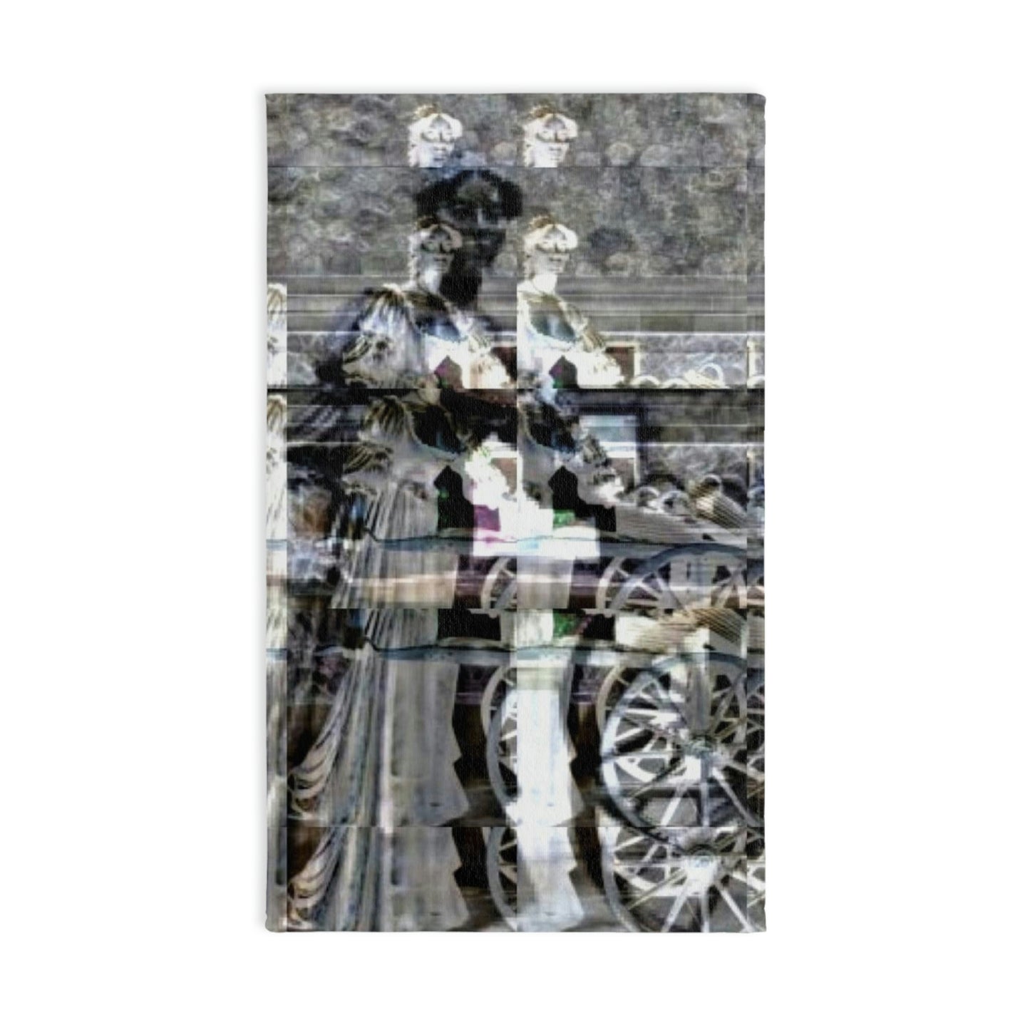 Hand Towel ... Dublin's "Molly Malone Along Grafton Street" ... Cryin' Cockels & Muscles Alive-Alive-Oh ... Circa 2003 ... Original Works ...