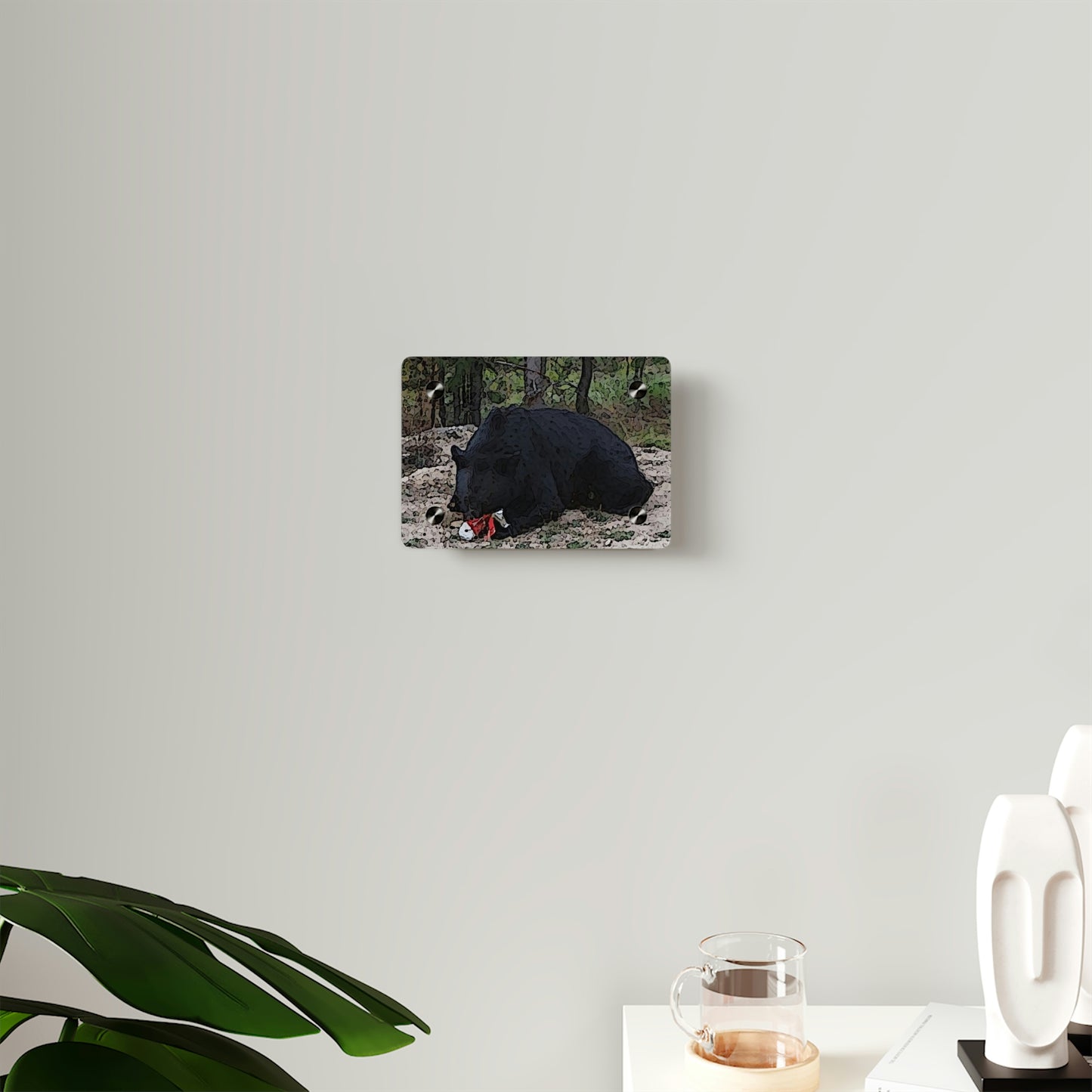 Acrylic Wall Art Panels ... RCY: "Rhett Creek Yogi ... '500 Lbs Of Autumn Season Hunger' ..."  ... September 2022 ... Central Idaho ... Original Works ...