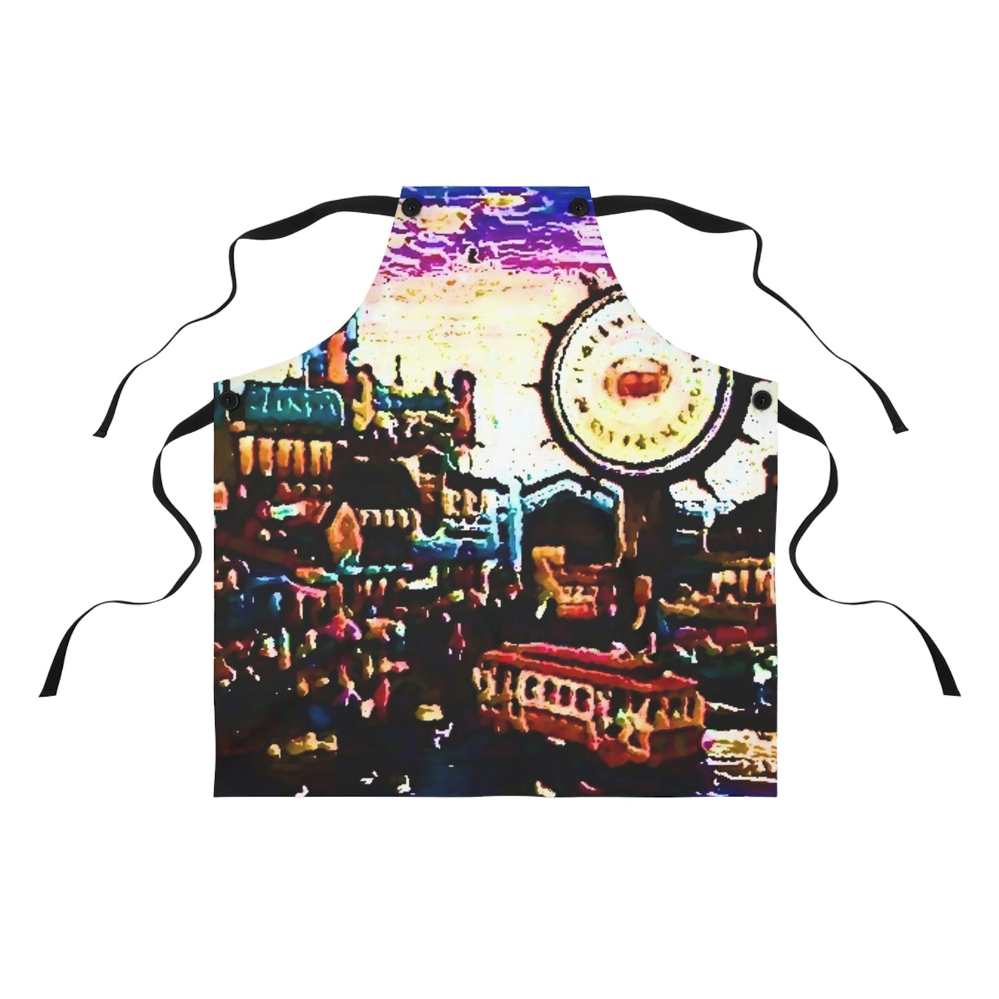 Apron ...  "No.9 Fishermen's Grotto - Fishermen's Wharf, SF, California" ... Family Archives: 1970's ... Original Works ...