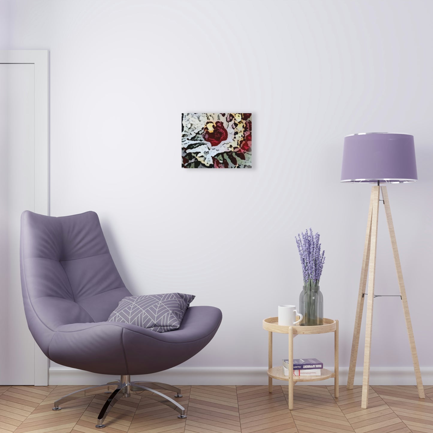 Acrylic Prints ... "A Friendly Flower" ... Pointsettia 'Pointing' ... Original Works ... (Supplied Photograph) ...