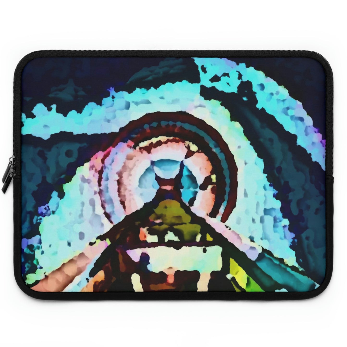 Laptop Sleeve ... "Seattle's World Fair" ... Below Space Needle 'Looking Up' ... On A Very Rainy Morning (Father's Family Photo). ... Original ...