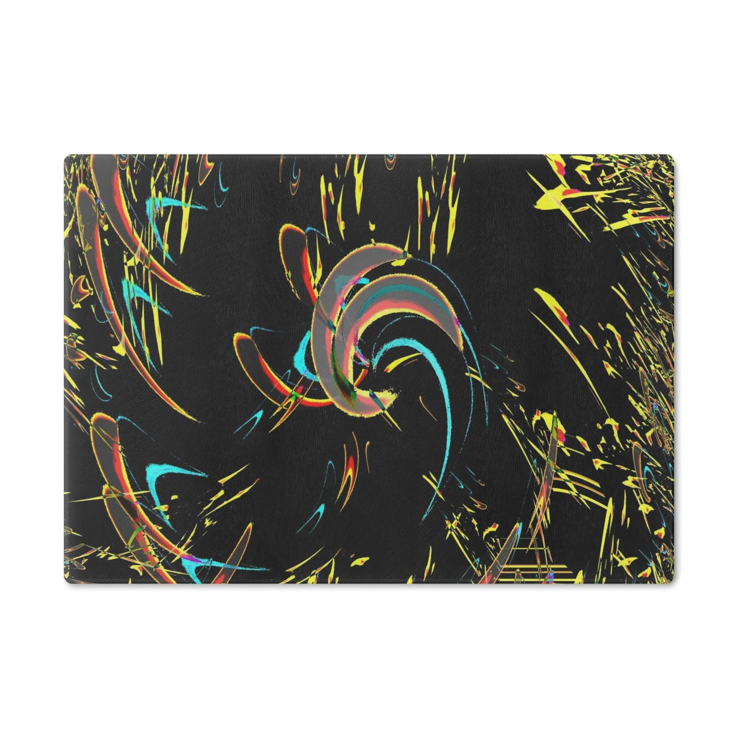 Cutting Board ... "Waning Moon" ... Central Idaho ... October 2022 ... Rendering Time: 22 Hours ... Original Works ...