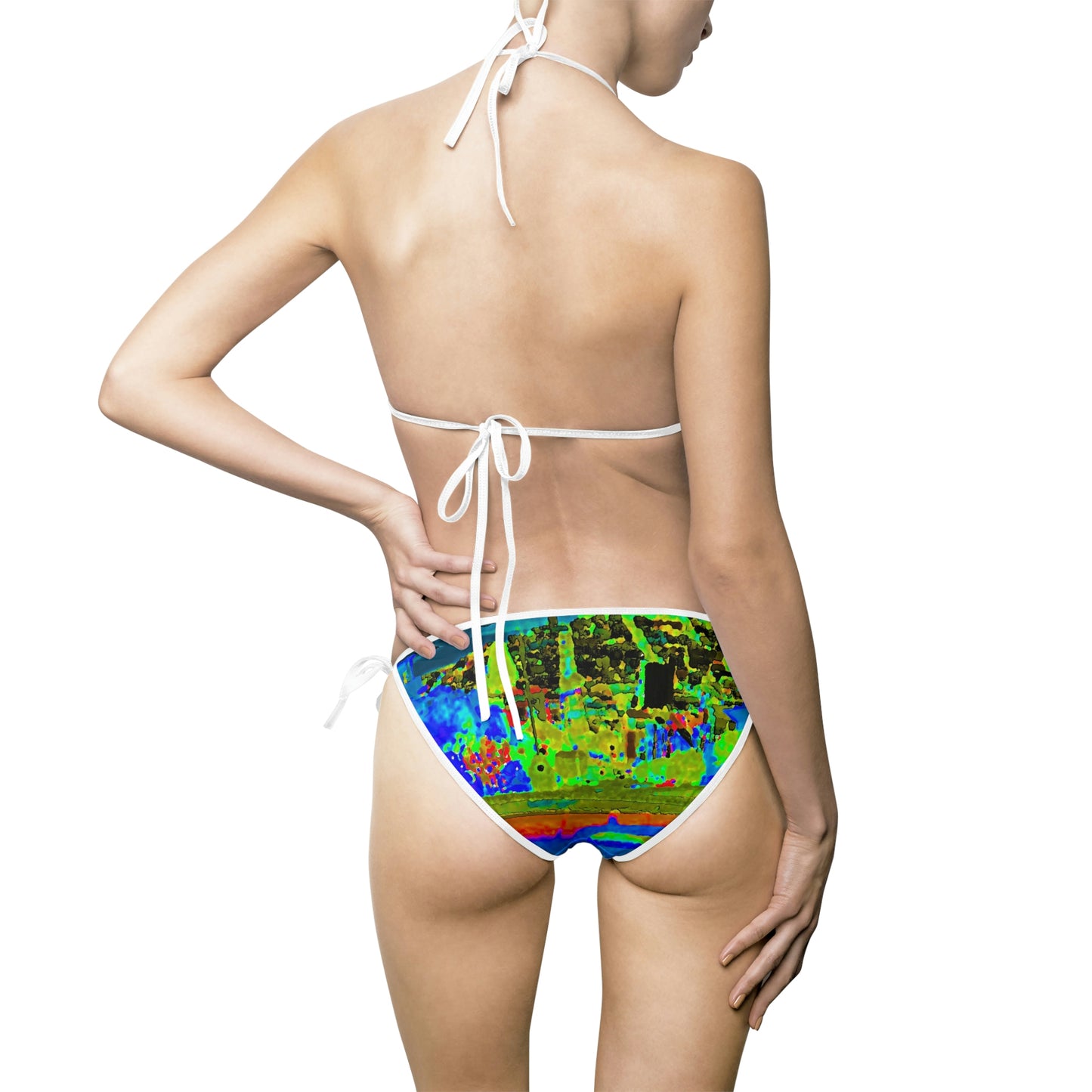 Women's Bikini Swimsuit ..."Lombard Street San Francisco, CA, USA" ... Family Archives 1970's ... Original Works ...