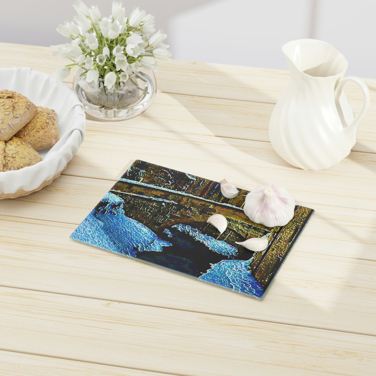 Cutting Board ... Walikng The Streets & Alleys ... 'Strolling The Canals ... '  ... Original Works  ...