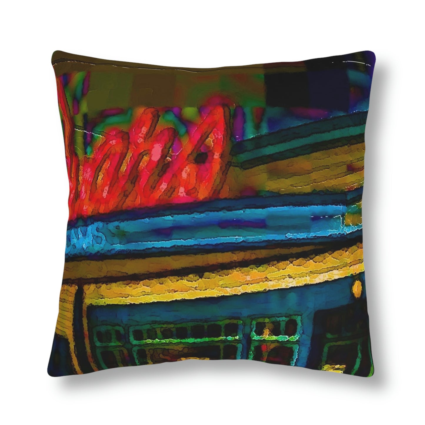 Waterproof Pillows ... In-A-Hurry & Stressed? ... Remember: Keep "Clam" ... Clam_Happy ...  'Ivars: Seattle Waterfront' ... Personal Archives ... Original Works ...