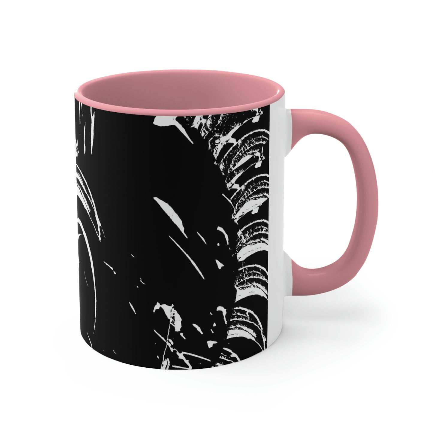 Accent Coffee Mug, 11oz ... "Waning Moon" ... Central Idaho ... October 2022 ... Rendering Time: 22 Hours ... Original Works ...