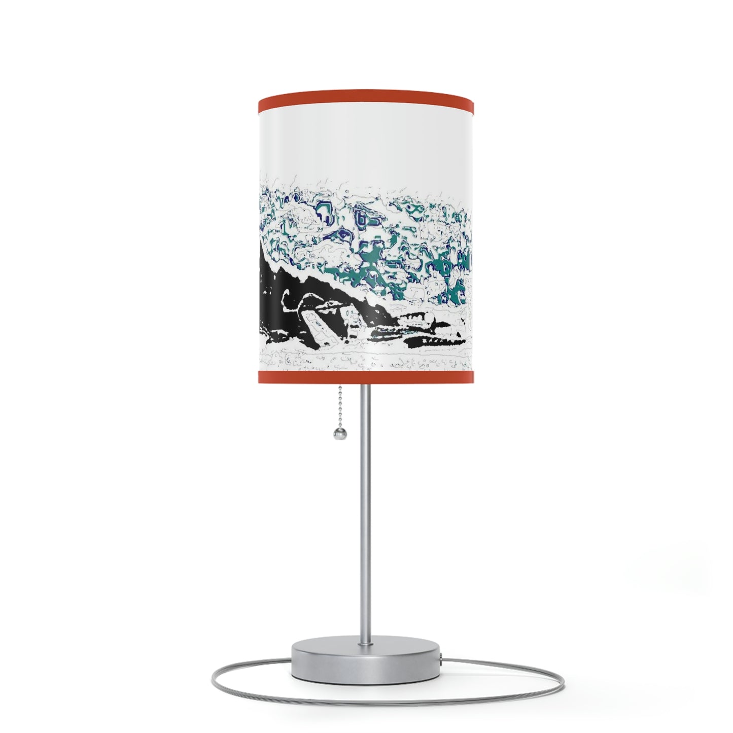 Lamp on a Stand, US|CA plug ... Seattle Columbia Cup On Lake Washington ... "Dave Wilcox Heads For The Win" ... Associate Gift-Photo ... Original Works ...
