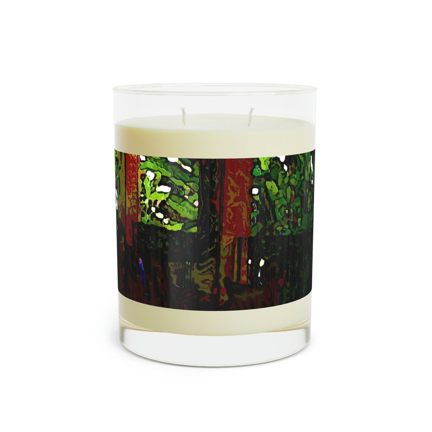Scented Candle - Full Glass, 11oz ... Lanai & Rocking Chairs At: 'The Pink Palace' ... The Royal Hawai'ian ... Honolulu, HI ... '27Oct2014' ... Original Works ...