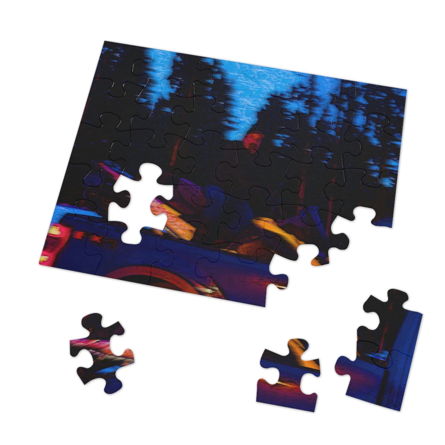Jigsaw Puzzle (30, 110, 252, 500,1000-Piece) ... Two Modes Of Winter Transportation ... "Which One To Drive Next?" ... Choices-Choices-Choices ... Circa 4Jan23 ... Original Works ...