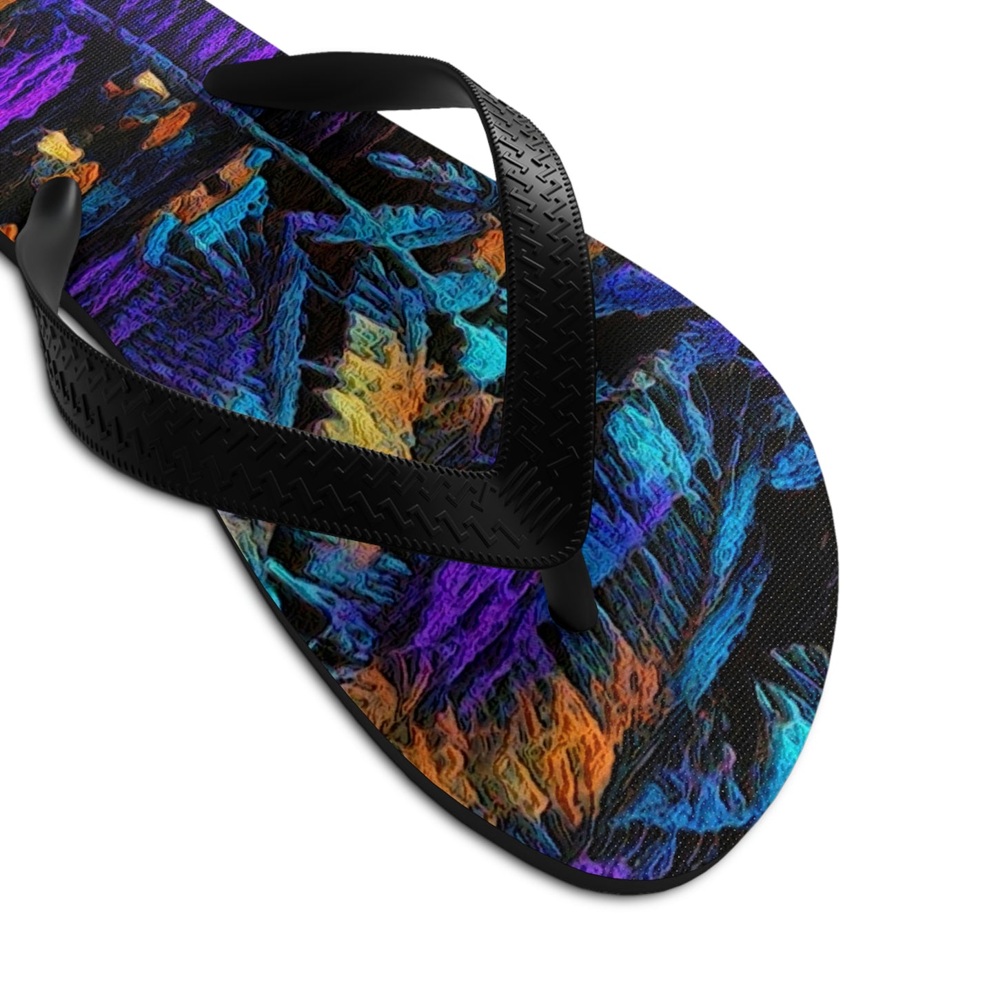 Unisex Flip-Flops ... "The Royal Hawai'ian: Waikiki Beach_Beach" ... Honolulu, HI ... Ocotber 2014 (Halloween) ... Original Works ...