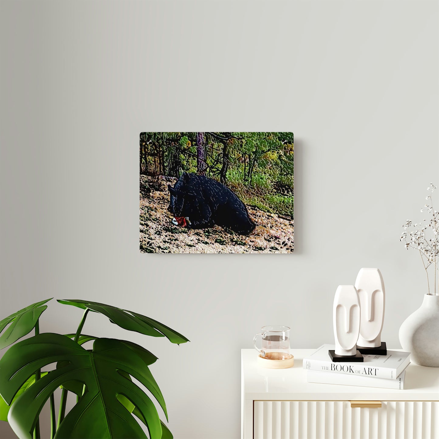 Acrylic Wall Art Panels ... RCY: "Rhett Creek Yogi ... '500 Lbs Of Autumn Season Hunger' ..."  ... September 2022 ... Central Idaho ... Original Works ...