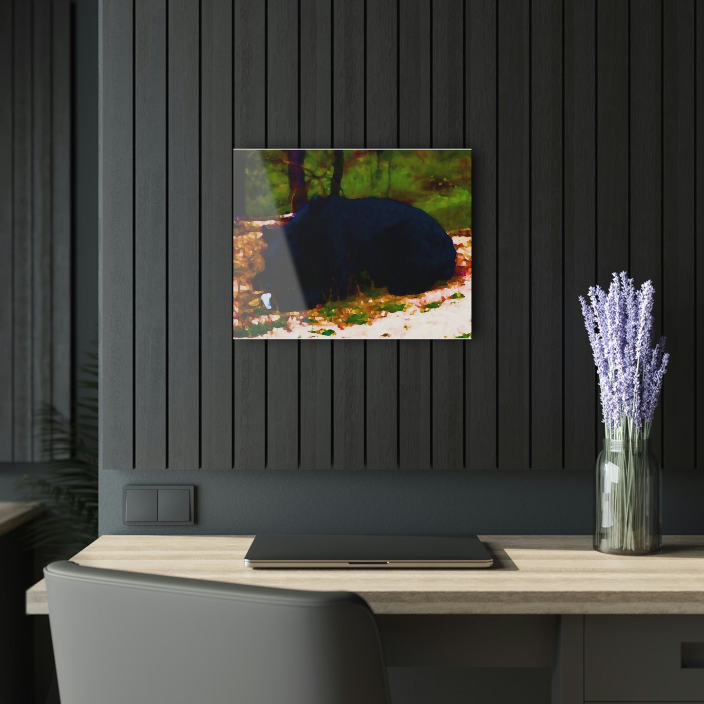 Acrylic Prints (French Cleat Hanging) ... RCY: "Rhett Creek Yogi ... '500 Lbs Of Autumn Season Hunger' ..."  ... September 2022 ... Central Idaho ... Original Works ...