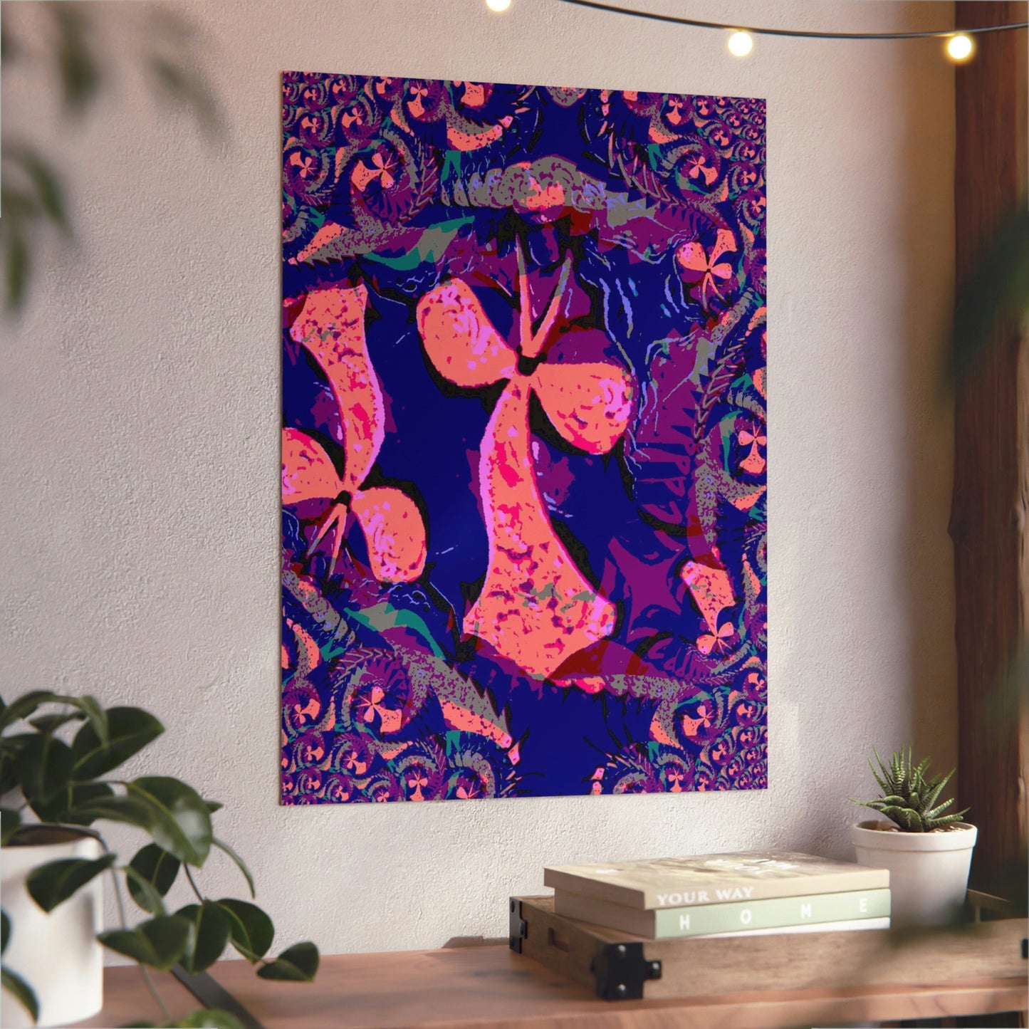 Aluminum Composite Panels ... "A Model's Showcase & Photo-Shoot" ... 'Pink, Purple, Blue ... Pink, Purple, Blue' ... Fractals & Illusions ... Circa Dec 2022 ... Client Portfolio ... Original Works ...