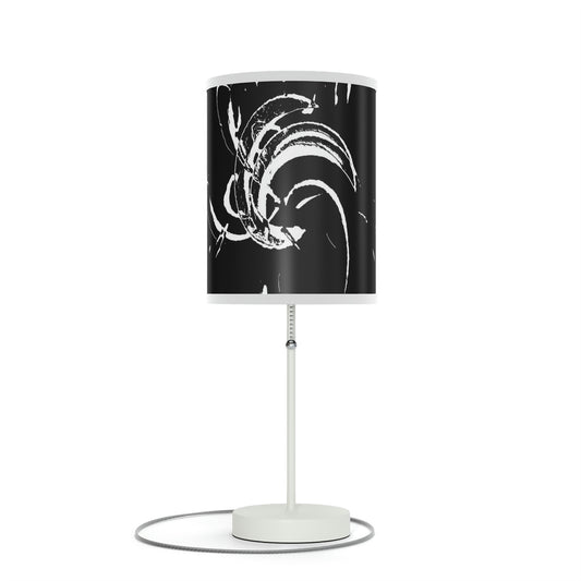 Lamp on a Stand, US|CA plug ..."Waning Moon" ... Central Idaho ... October 2022 ... Rendering Time: 22 Hours ... Original Works ...