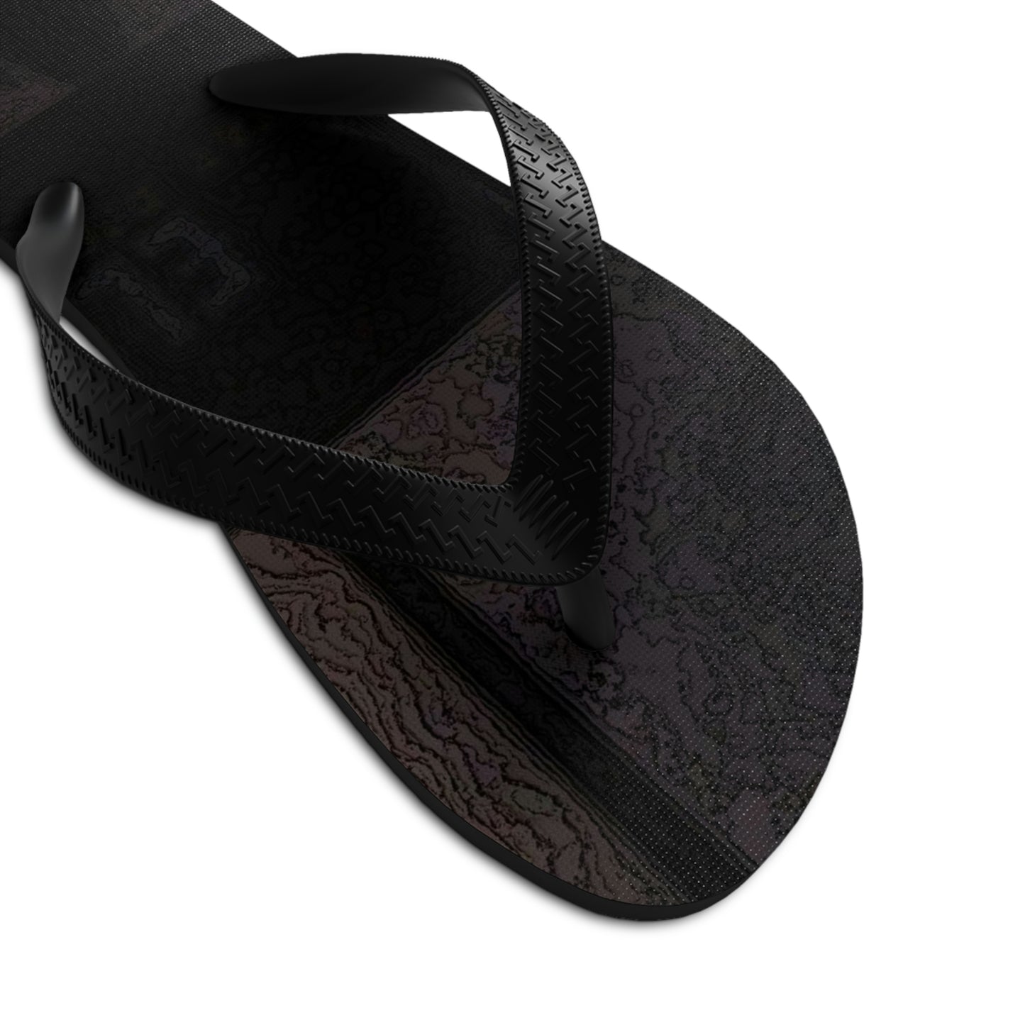 Unisex Flip-Flops ... Car Approaches From The Stern ... Moon Ascendary From The Bow ... "Two Friendly Travellers On A Cold Night Near Elk City" ... C