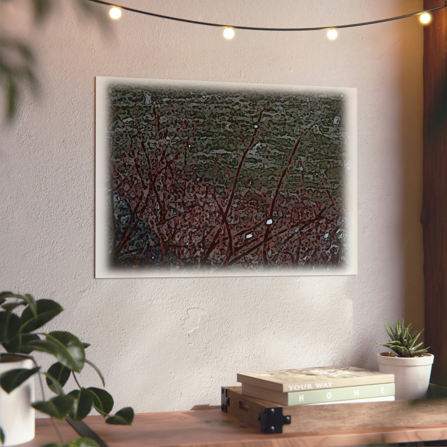 Aluminum Composite Panels ... Cornus Stolonifera: 'Red Osier Dogwood' ... "Down By The River" ... Noth Fork Clearwater River, Trappers Creek Area, Idaho ... May 2022 ... Original Works ...
