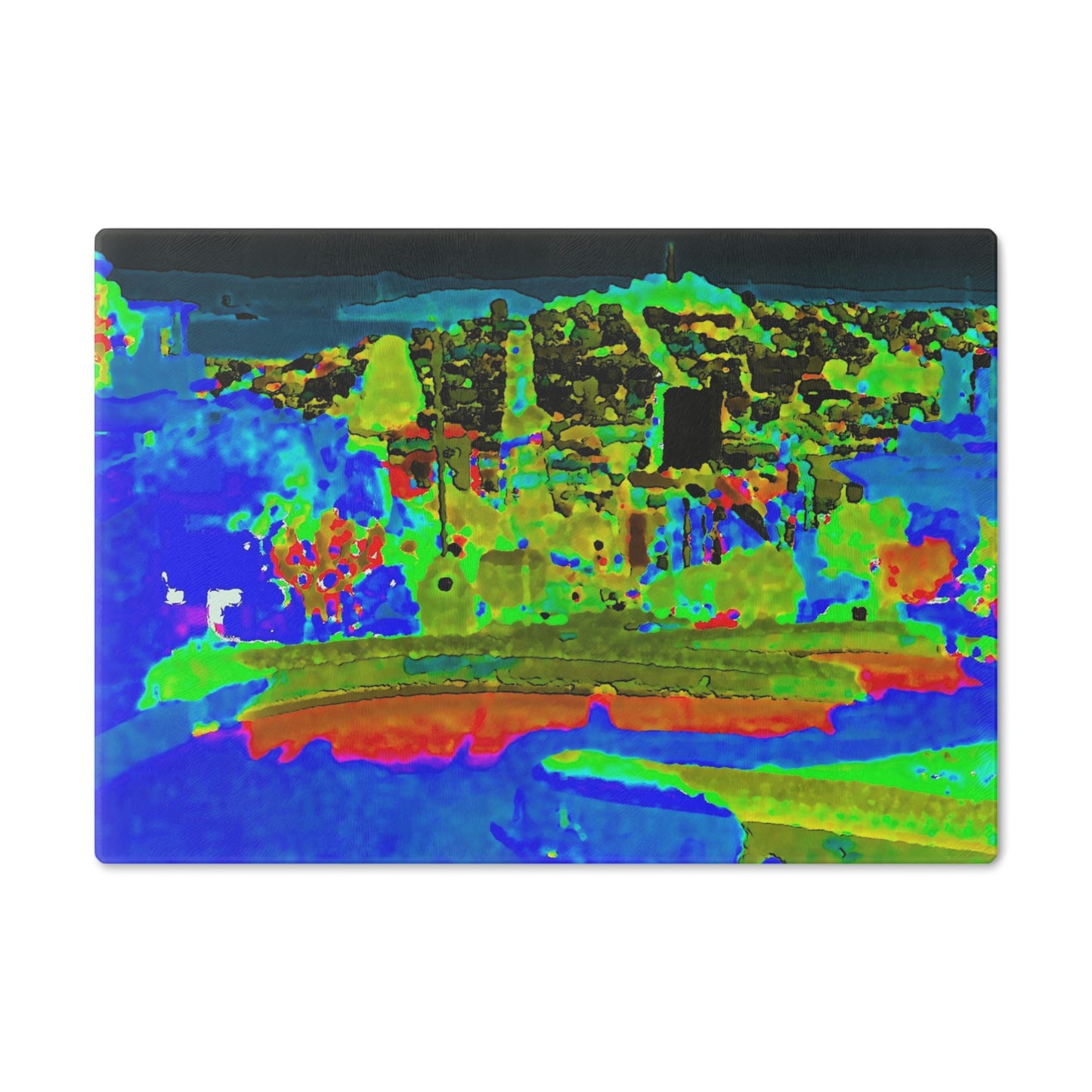 Cutting Board ..."Lombard Street San Francisco, CA, USA" ... Family Archives 1970's ... Original Works ...