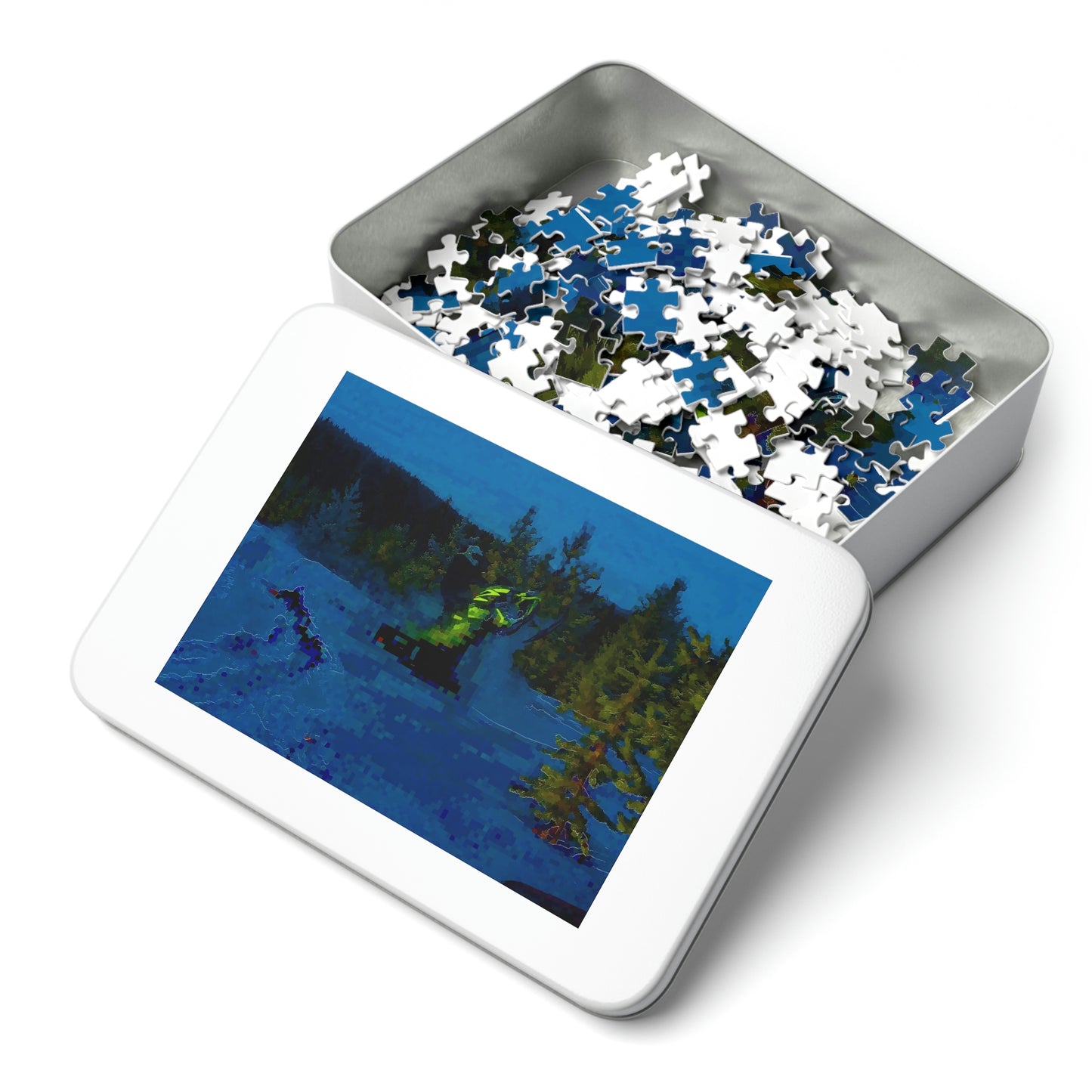 Jigsaw Puzzle (30, 110, 252, 500,1000-Piece) ... Piece-By-Piece ... "Count The Hours & Enjoy The Colors..!" ... Original Works: Phots' Photo: Les Objets D'Art ...