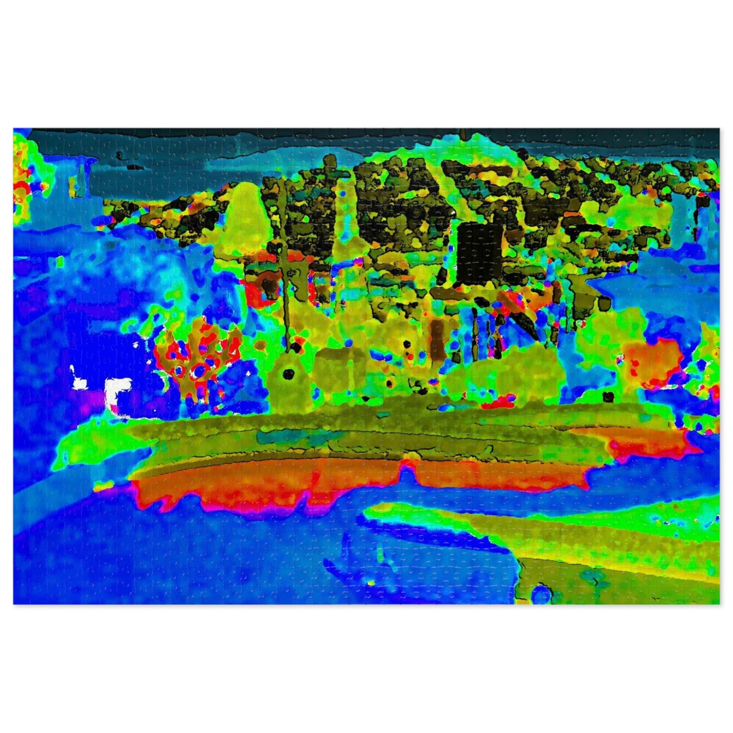 Jigsaw Puzzle (30, 110, 252, 500,1000-Piece) ... "Lombard Street San Francisco, CA, USA" ... Family Archives 1970's ... Original Works ...