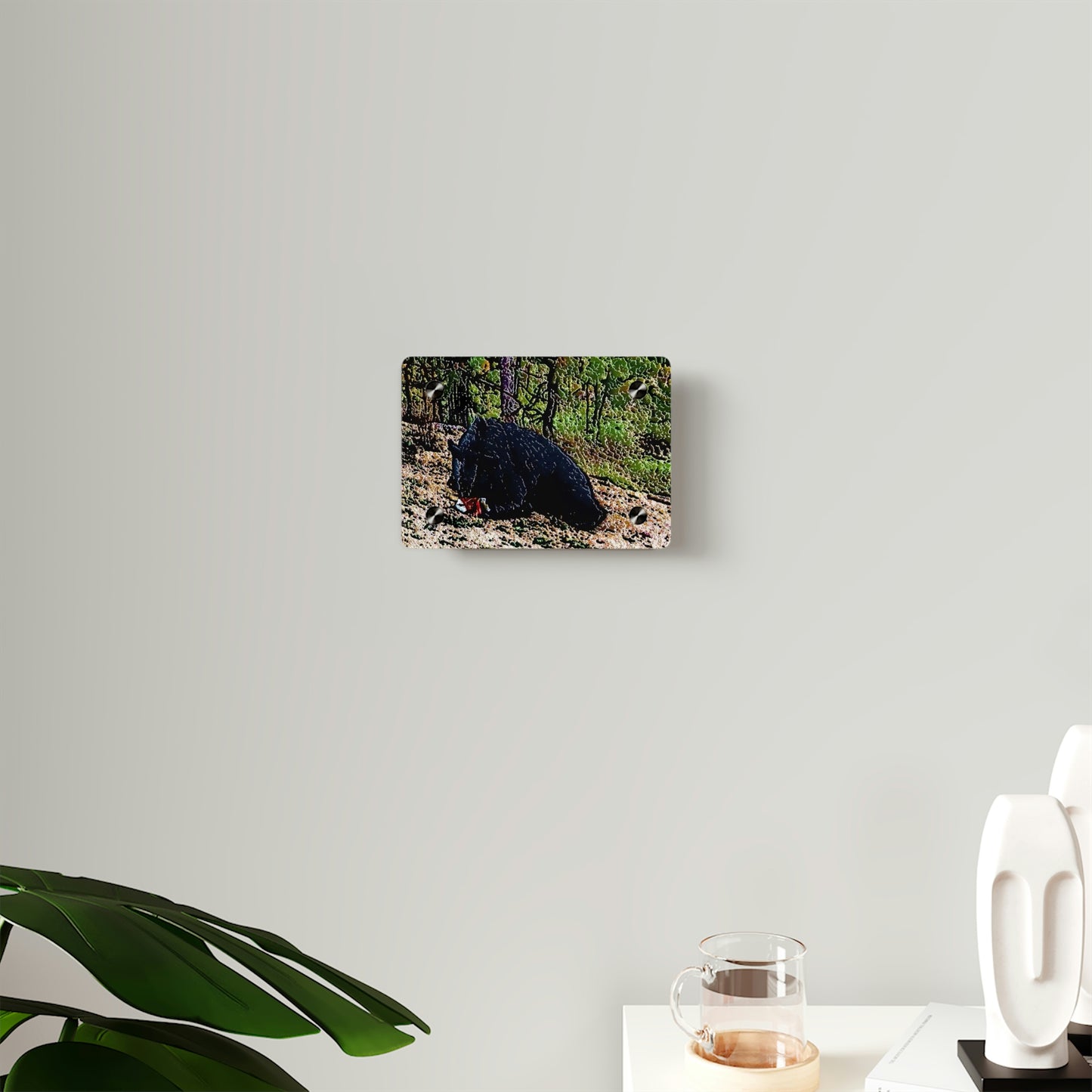 Acrylic Wall Art Panels ... RCY: "Rhett Creek Yogi ... '500 Lbs Of Autumn Season Hunger' ..."  ... September 2022 ... Central Idaho ... Original Works ...