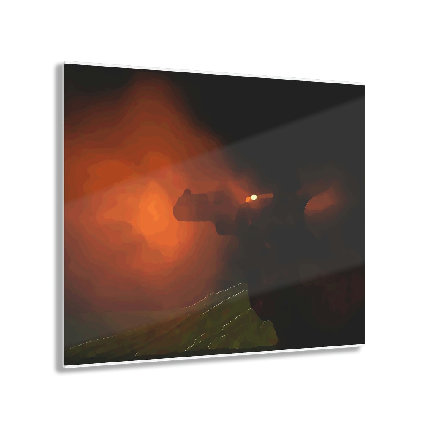 Acrylic Prints ... Ruger .357 Magnum Early-Morning-Target-Practice ... 'Circa April 2022' ... Original Works ...