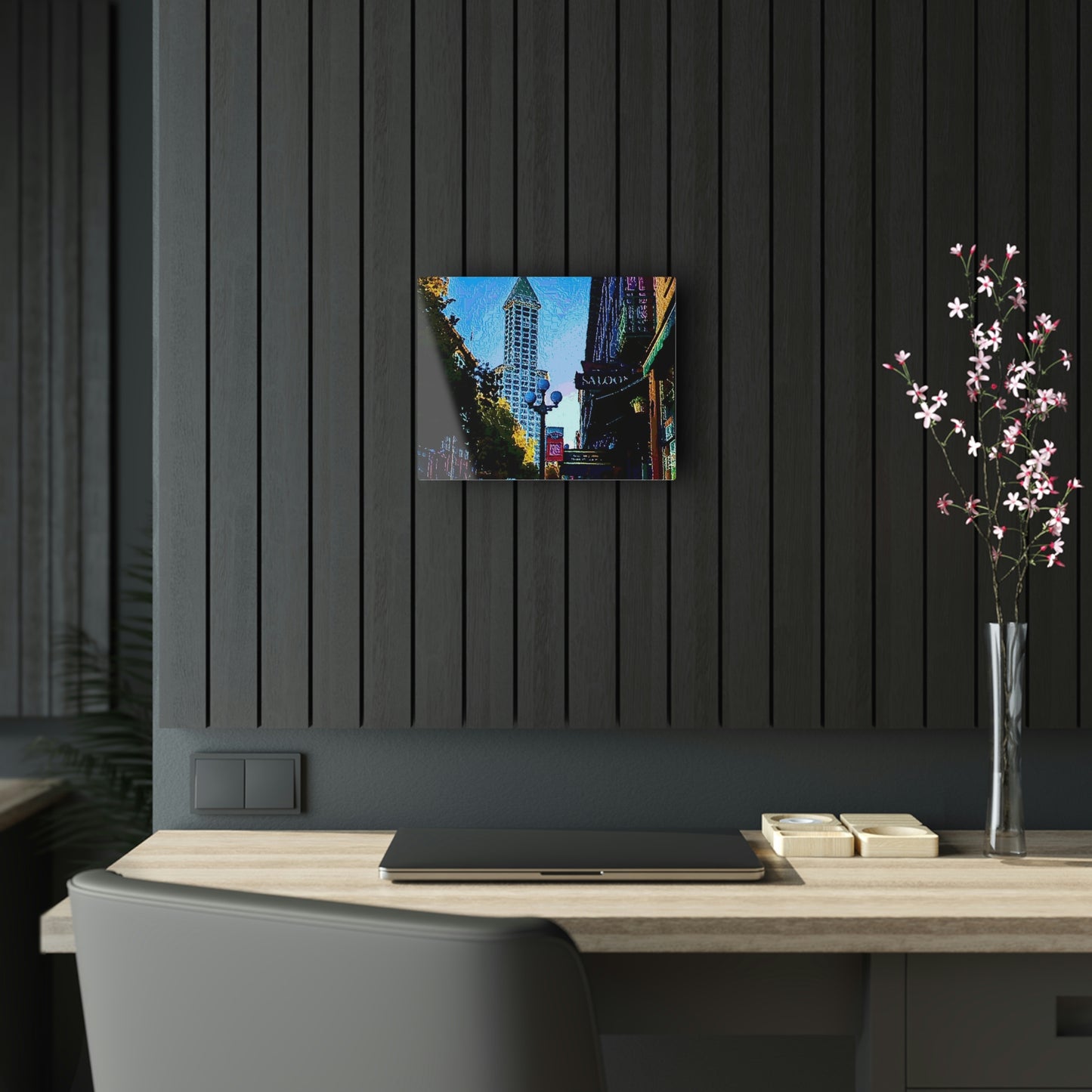 Acrylic Prints ... Pioneer Square & Smith Tower ... 'That World Famous View' ... Colleague Supplied Photo ... Original Works ...