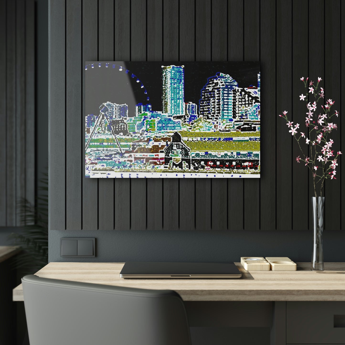 Acrylic Prints ... That Classic Wheel ... 'Seattle's Wheel' ... & An Old Classic Waterside Vendors ...  'Family Archives' ... Original Works ...