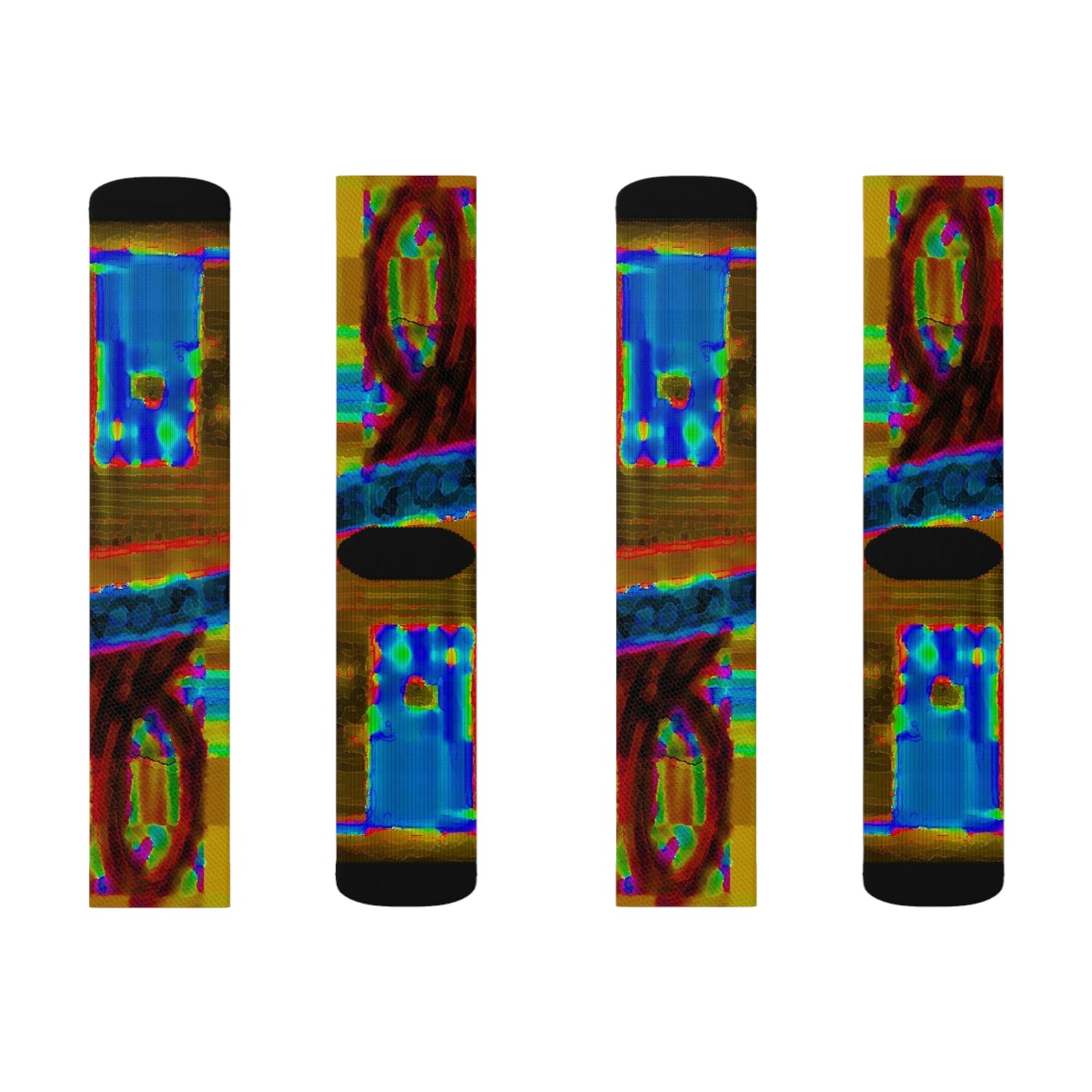 Sublimation Socks ...  In-A-Hurry & Stressed? ... Remember: Keep "Clam" ... Clam_Happy ...  'Ivars: Seattle Waterfront' ... Personal Archives ... Original Works ...