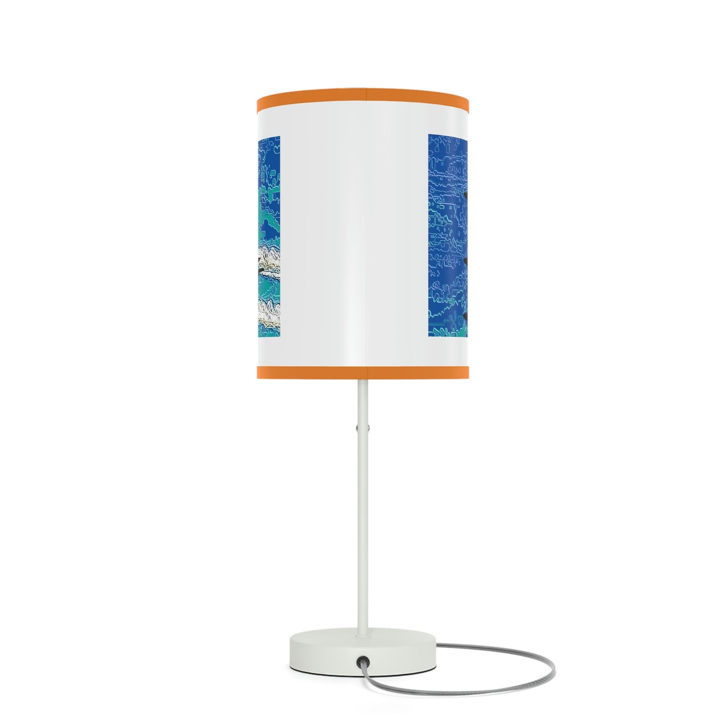 Lamp on a Stand, US|CA plug ... Seattle Seafair ..."Blue Angels Run Over Lake Washington" ... Circa Mid 1980's ... Dr FJ Holt ... Original Works ...
