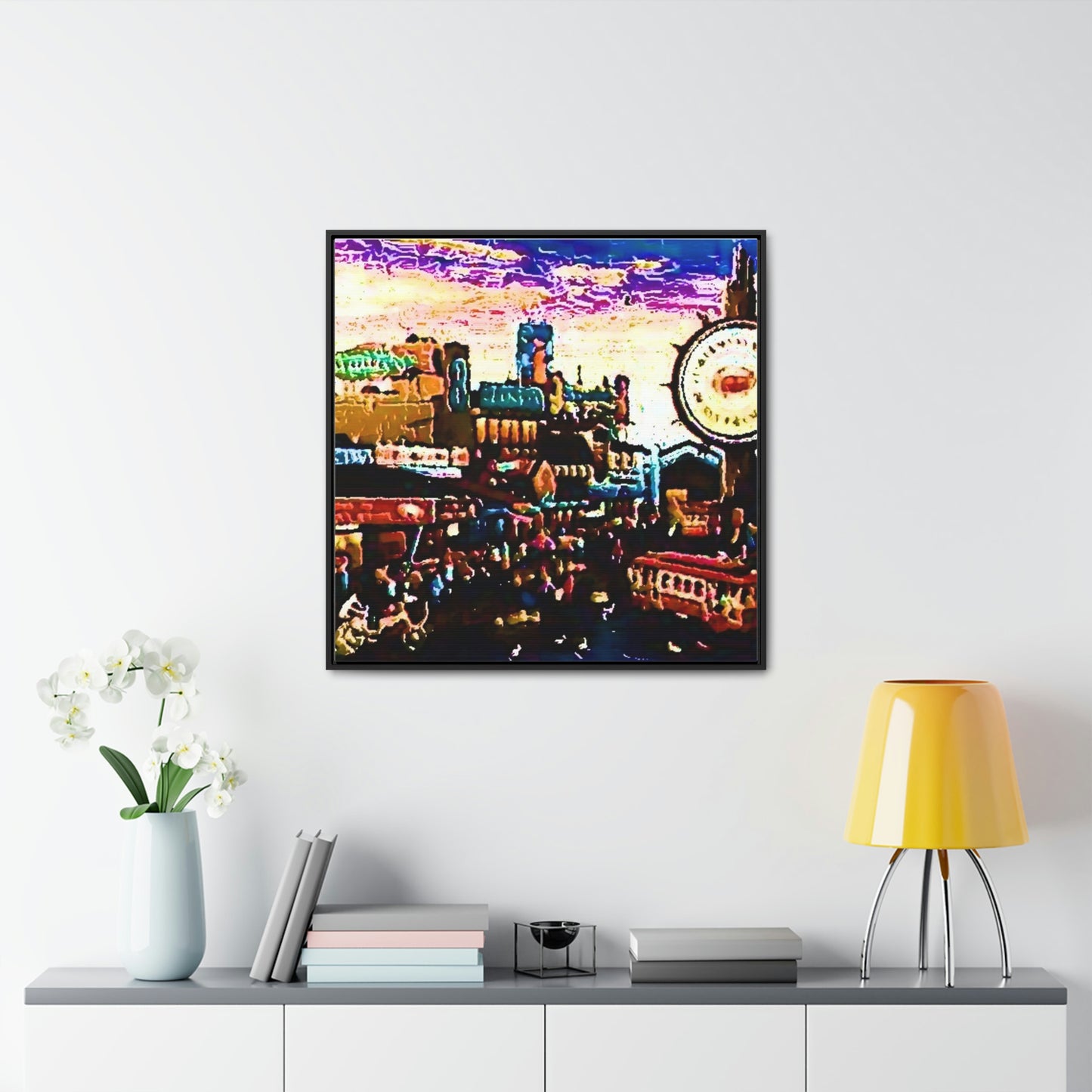 Gallery Canvas Wraps, Square Frame ... "No.9 Fishermen's Grotto - Fishermen's Wharf, SF, California" ... Family Archives: 1970's ... Original Works ...