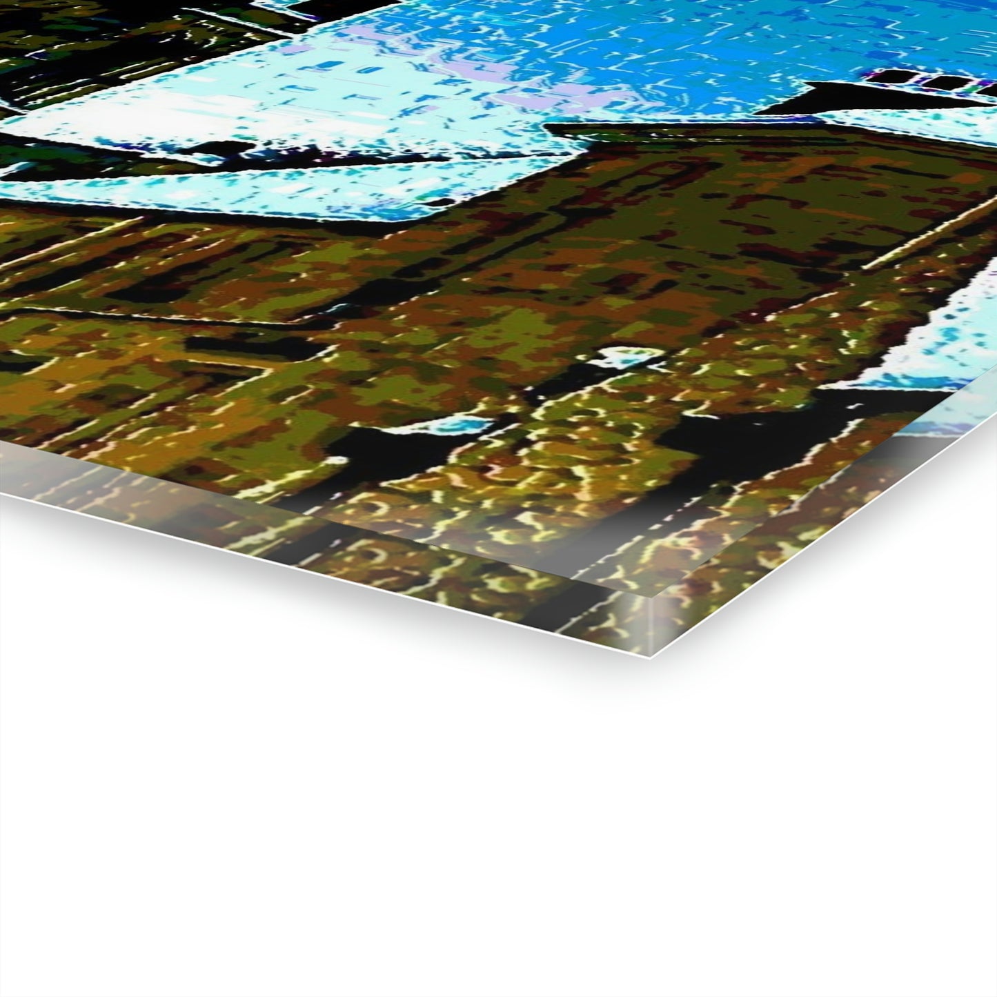 Acrylic Prints (French Cleat Hanging) ... Walikng The Streets & Alleys ... 'Strolling The Canals ... '  ... Original Works  ...