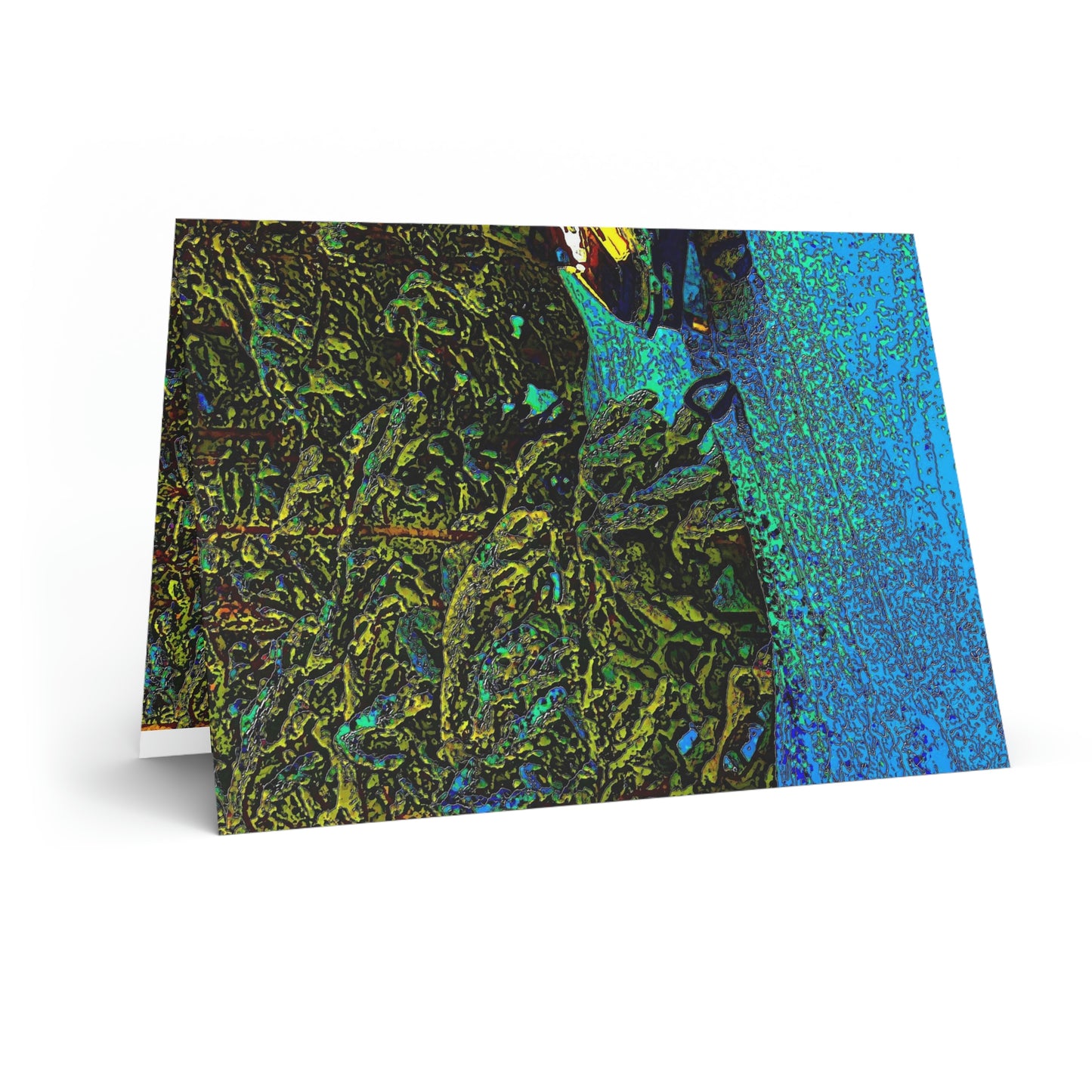 Greeting Cards ... Yep ... "Another Day ... Riding Through The Wilderness ... " ... February 2023 ... Original Works ...