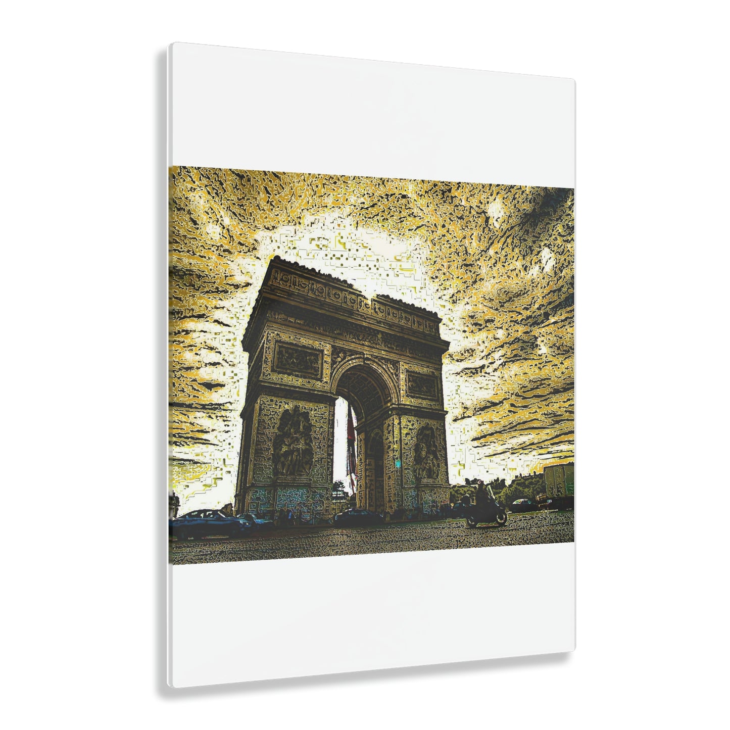 Acrylic Prints ...  L'Arc de Triomphe ... 'Barbara Joan Bonnell-Holt Photo' ... Circa 1972 ... Oringinal Works ...