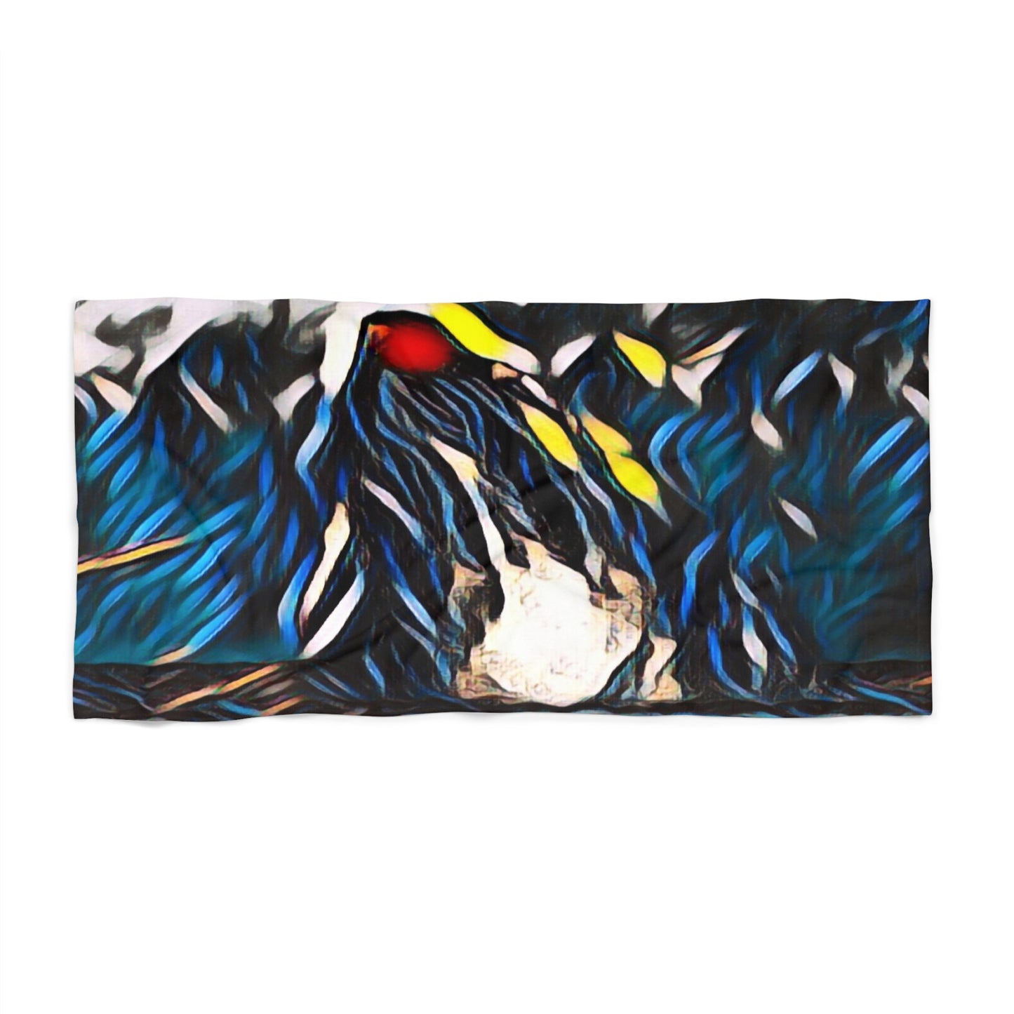 Beach Towel ... "Ken's Favourite Humpback Breach" ... Circa: 21st Century ... Maui, HI ... Original Works ...
