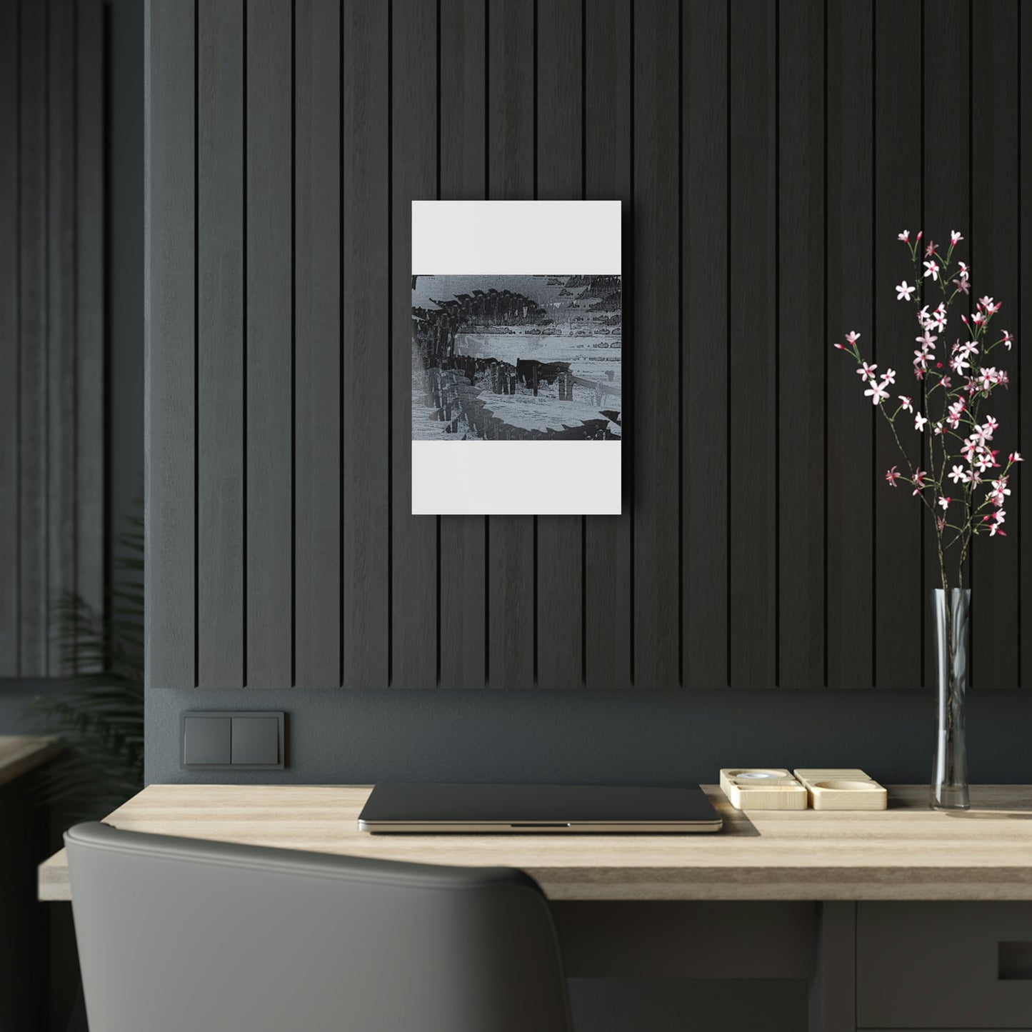 Acrylic Prints ... A Quiet Morning ... "Along The Red River & Nature Preserve Plateau" ... Jan23 ... Original Works ...