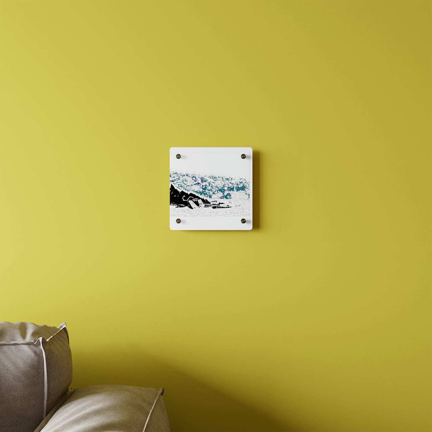 Acrylic Wall Art Panels ... Seattle Columbia Cup On Lake Washington ... "Dave Wilcox Heads For The Win" ... Associate Gift-Photo ... Original Works ...