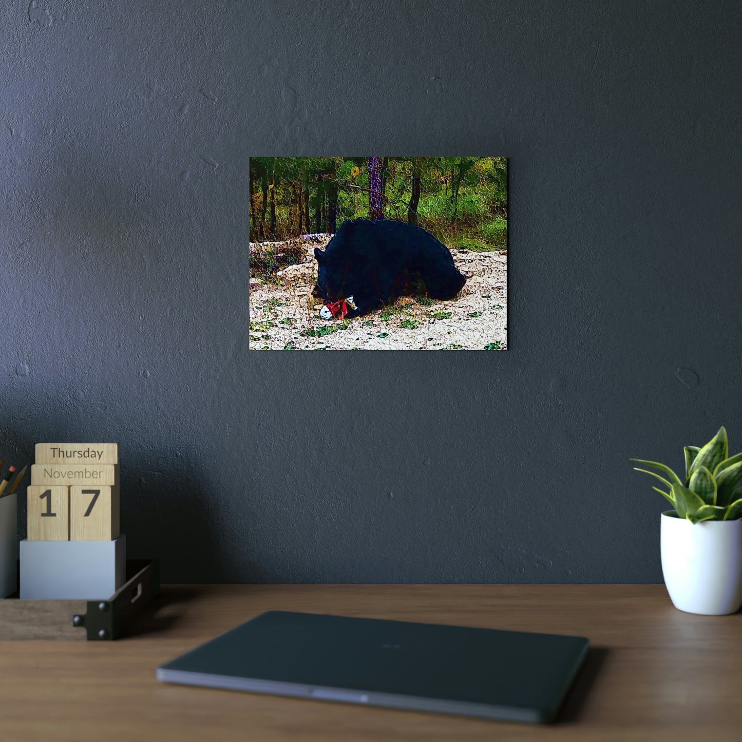 Aluminum Composite Panels ... A Local 'Yogi_2' ... RCY: "Rhett Creek Yogi: 500#'s Of Hungry Black Bear" ... 28-29Sep23 ... Original Works ... Client Project-Folio ...